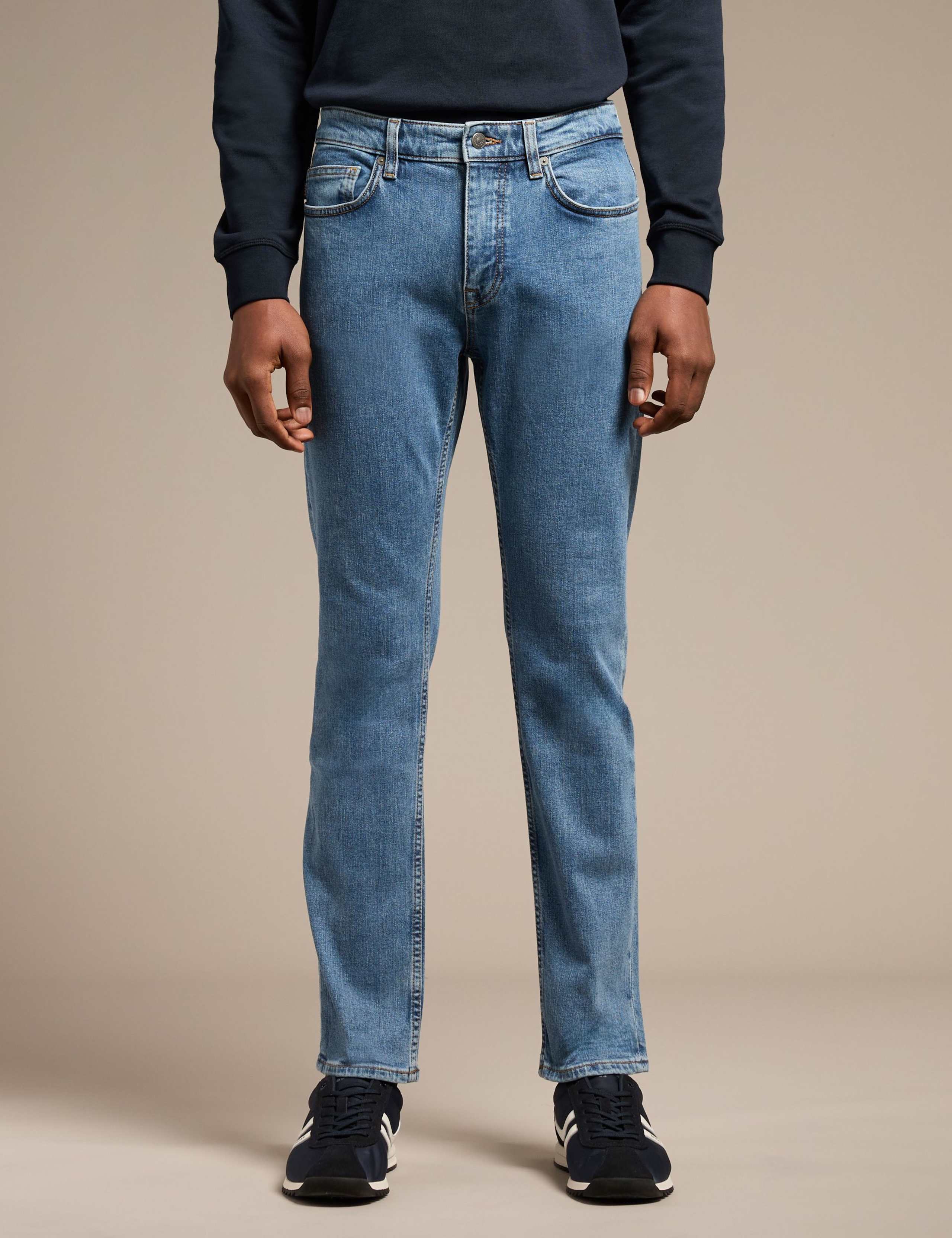 Delaware Slim Fit 5 Pocket Stretch Jeans 1 of 7