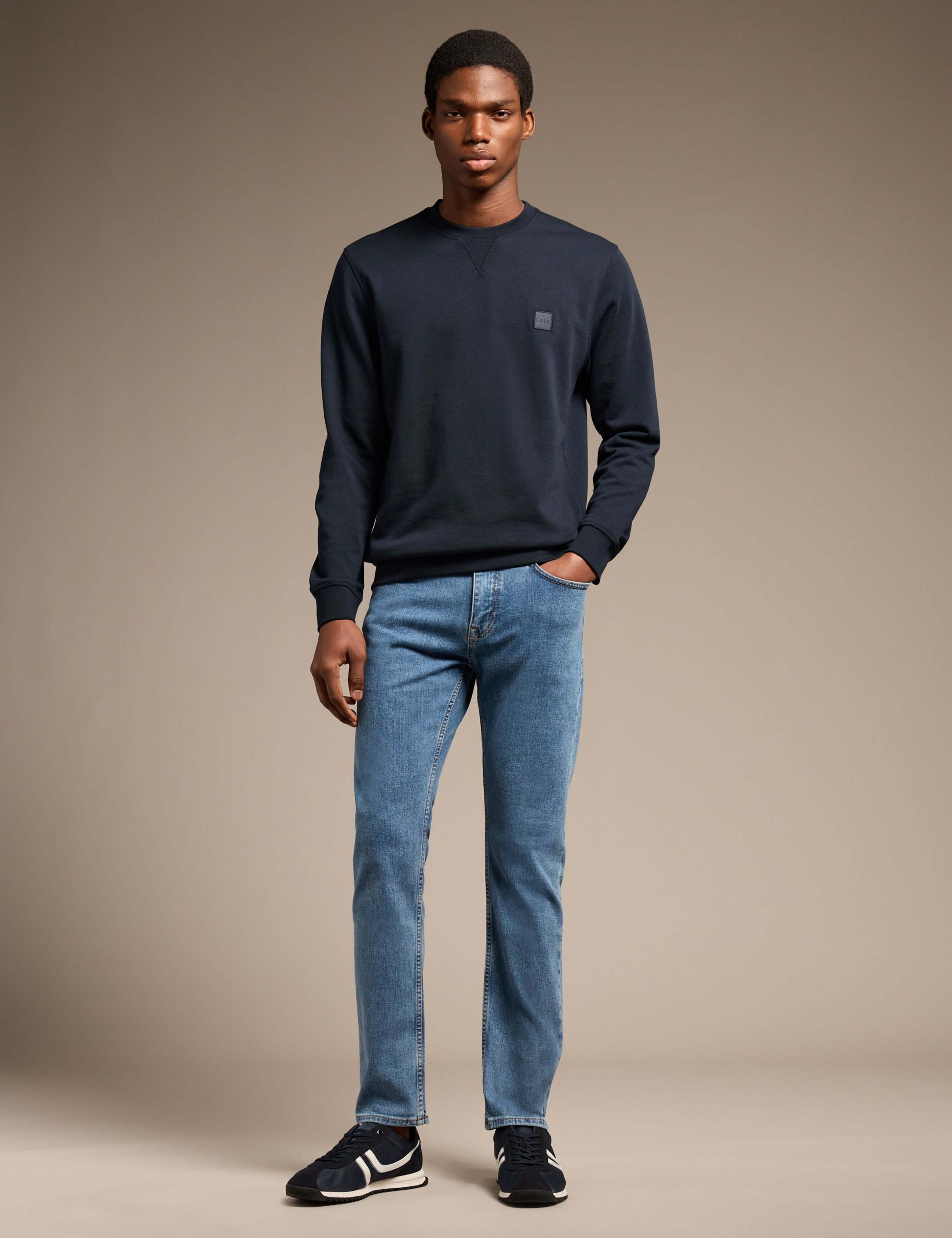 Slim Fit 5 Pocket Stretch Jeans 3 of 7