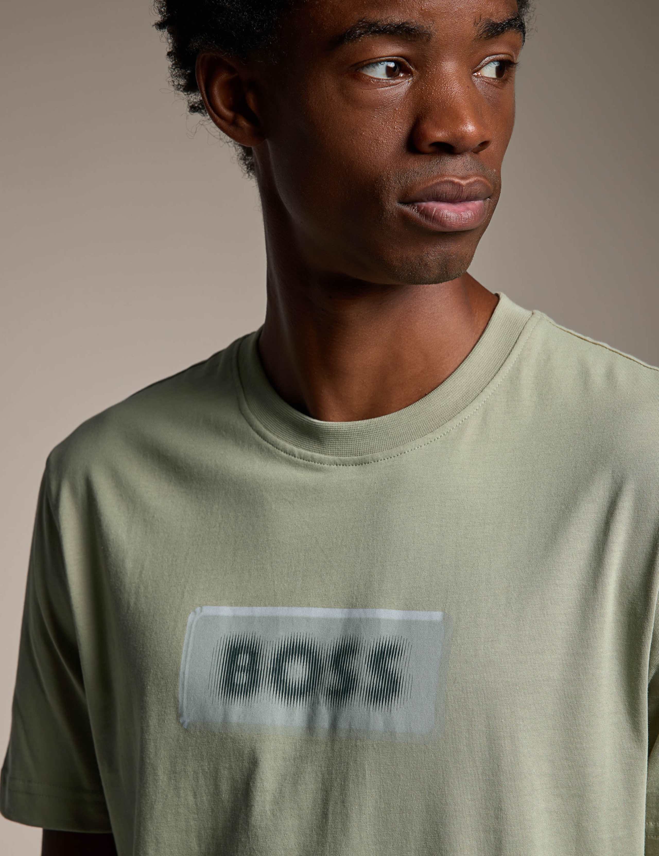 Pure Cotton Printed Crew Neck T-Shirt 4 of 5