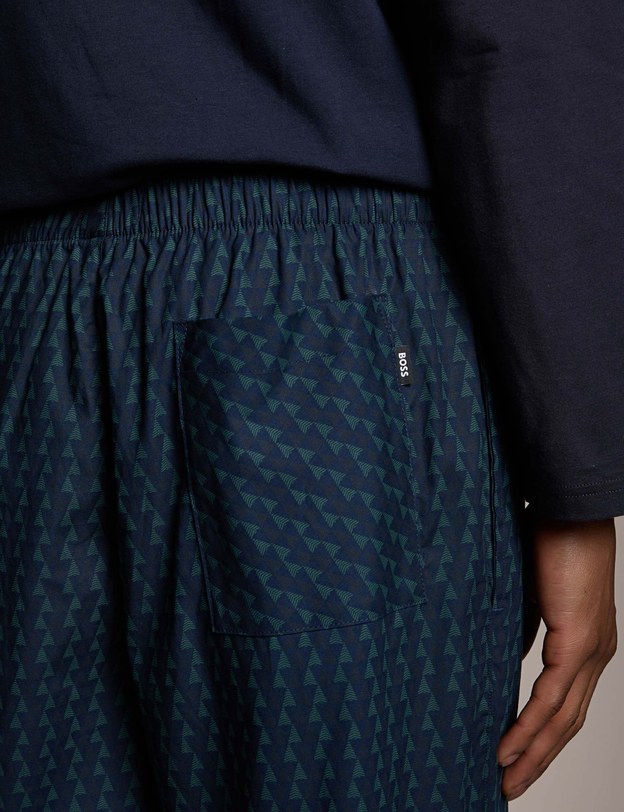 Patterned Crew Neck Pyjama Set 11 of 11
