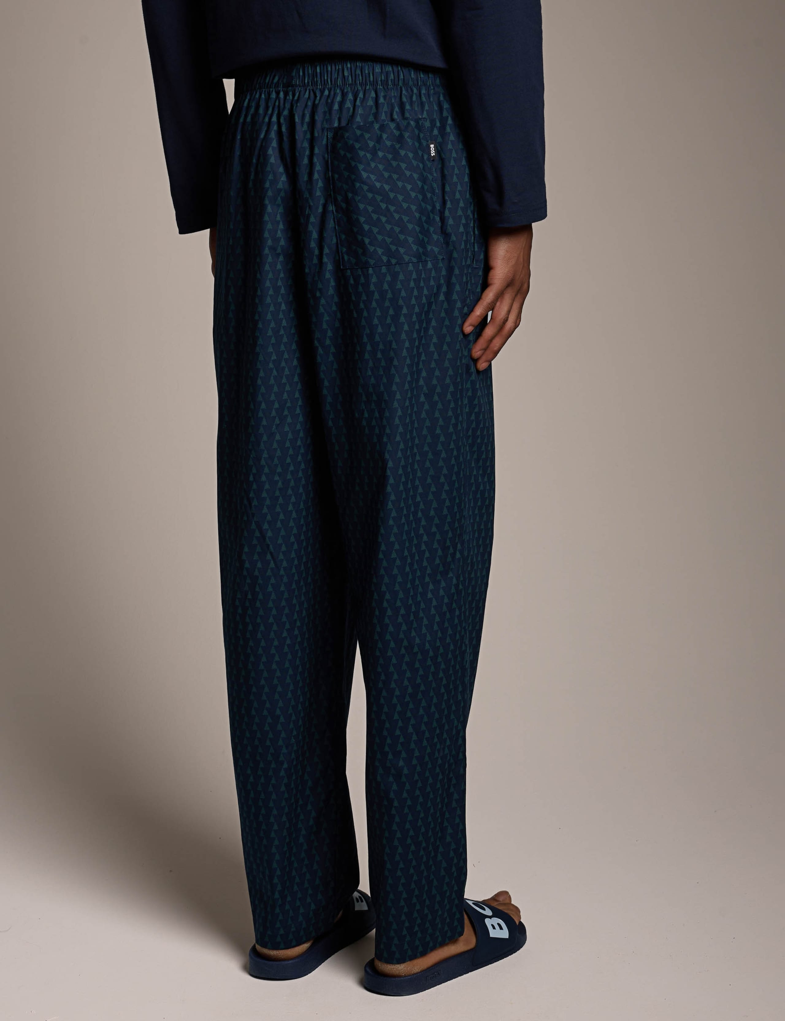 Patterned Crew Neck Pyjama Set 6 of 11
