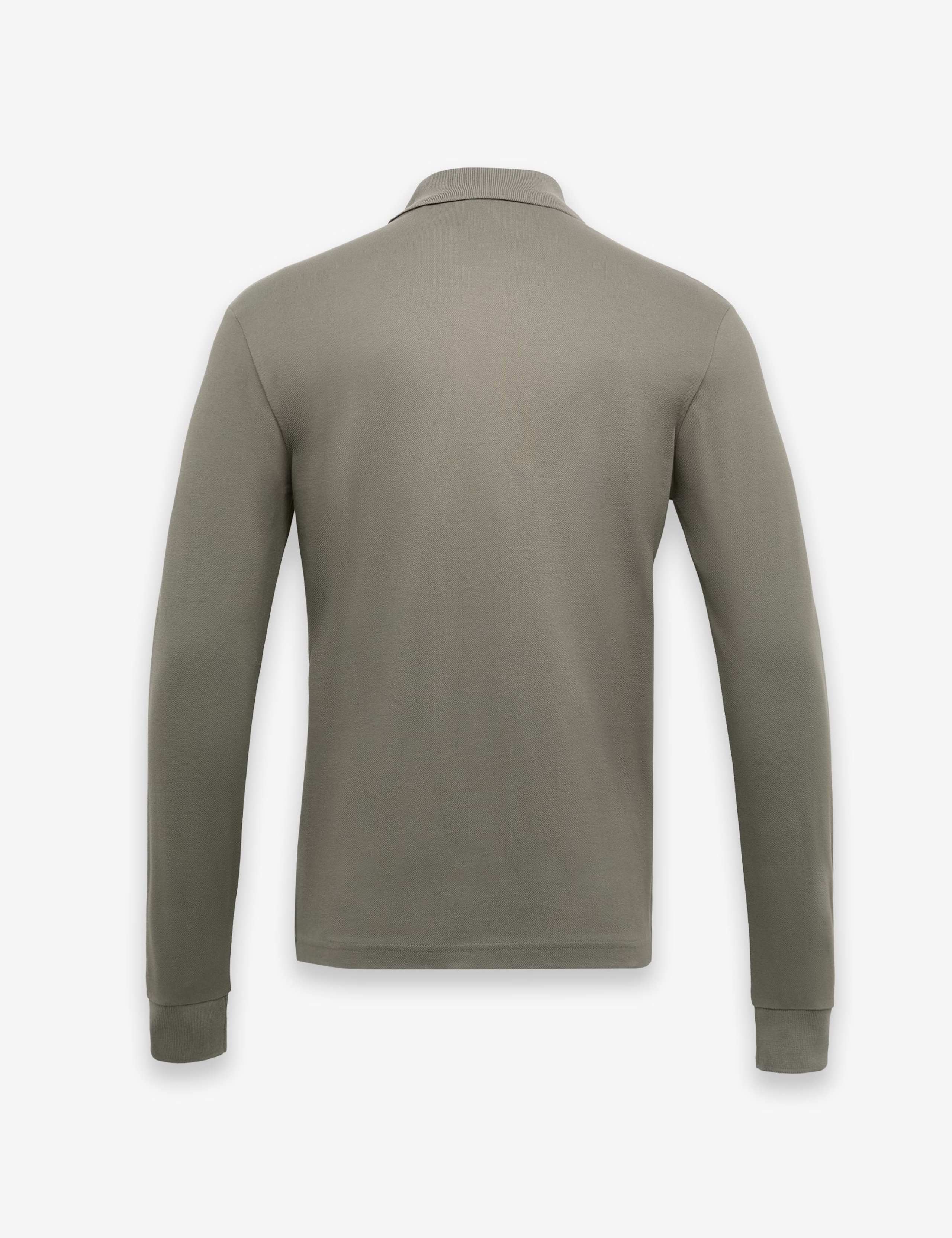 Cotton Rich Long Sleeve Polo Shirt 2 of 3