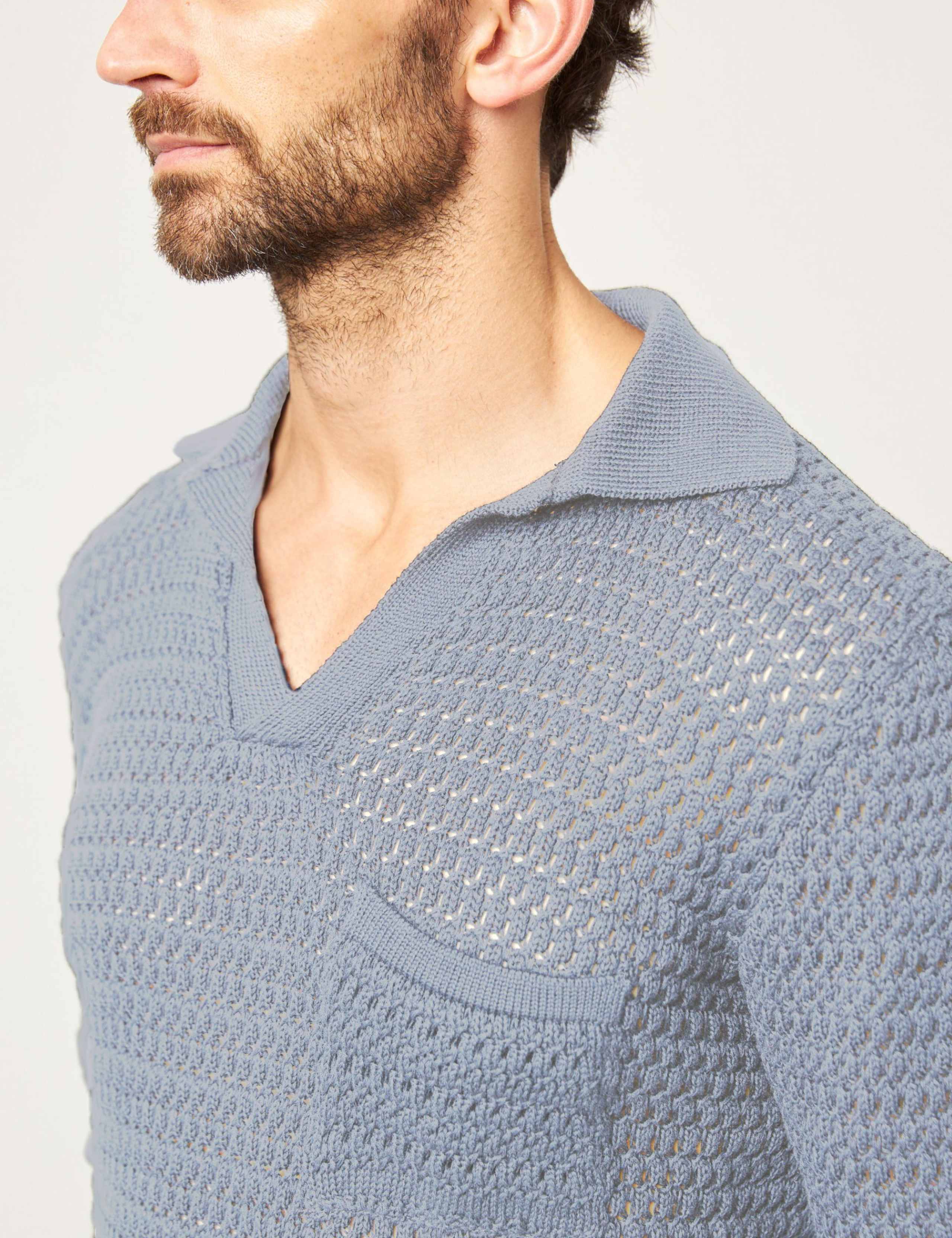 Pure Cotton Knitted Polo Shirt 6 of 6