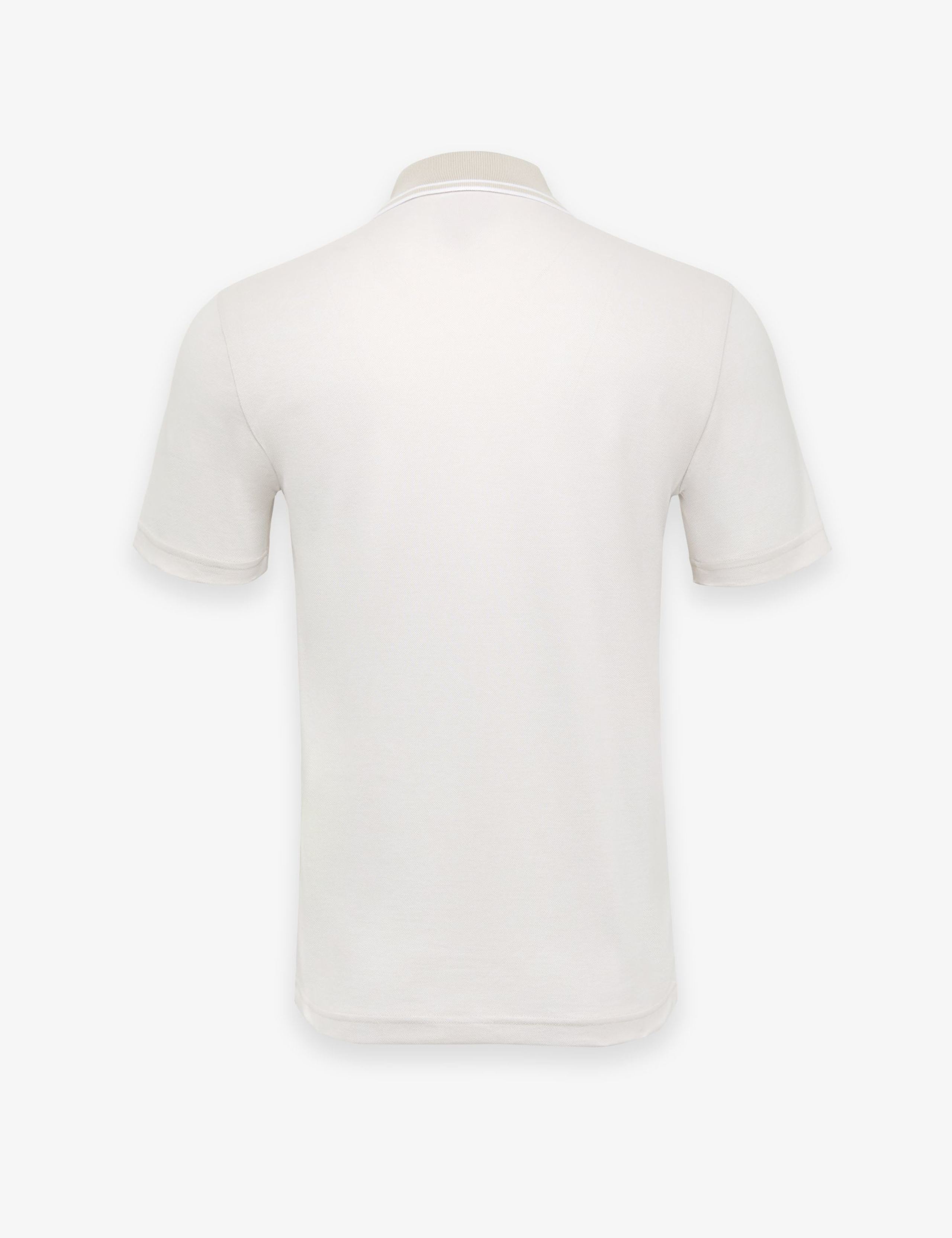 PeoxfordNew Pure Cotton Pique Tipped Collar Polo Shirt 5 of 7