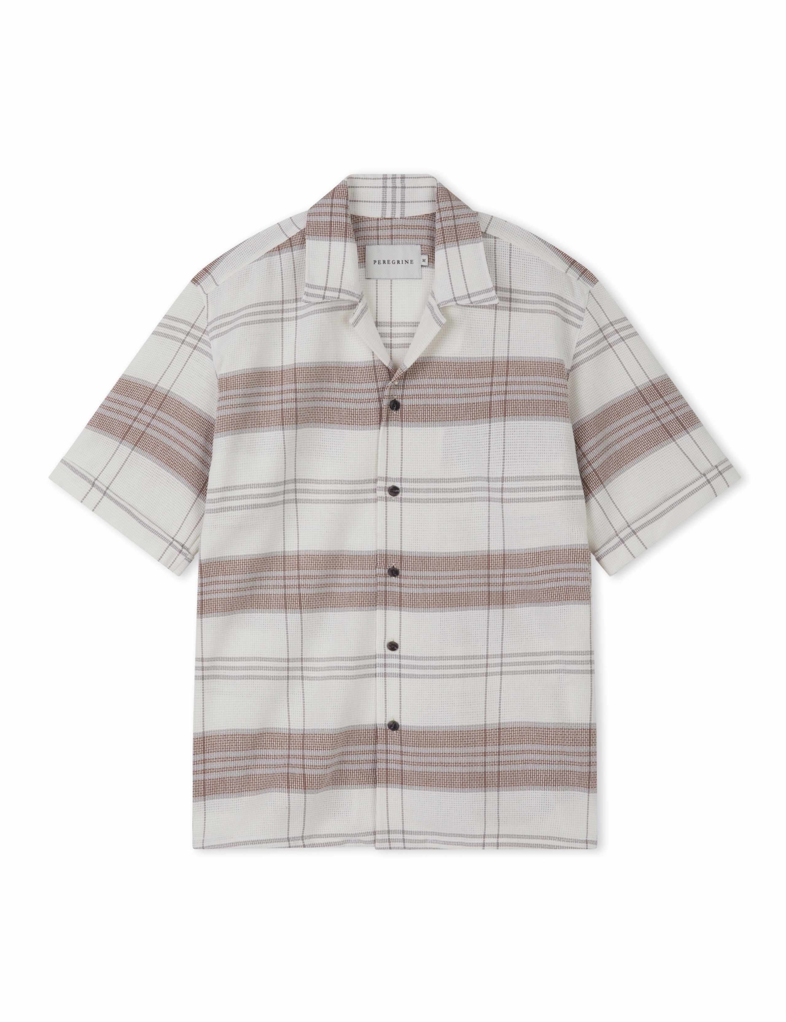 Pure Cotton Flannel Cuban Collar Shirt 2 of 6
