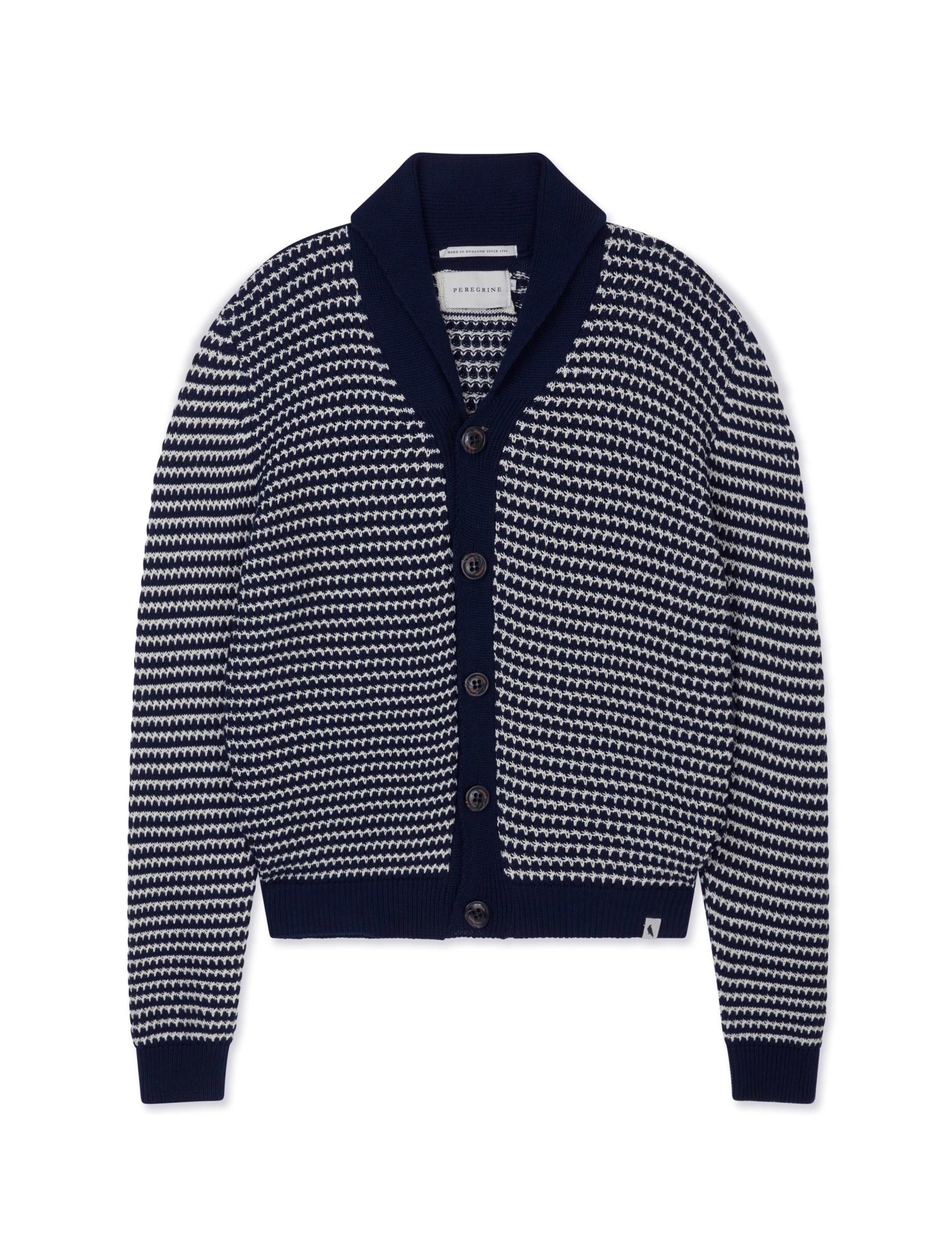 Pure Cotton Striped Cardigan 2 of 6