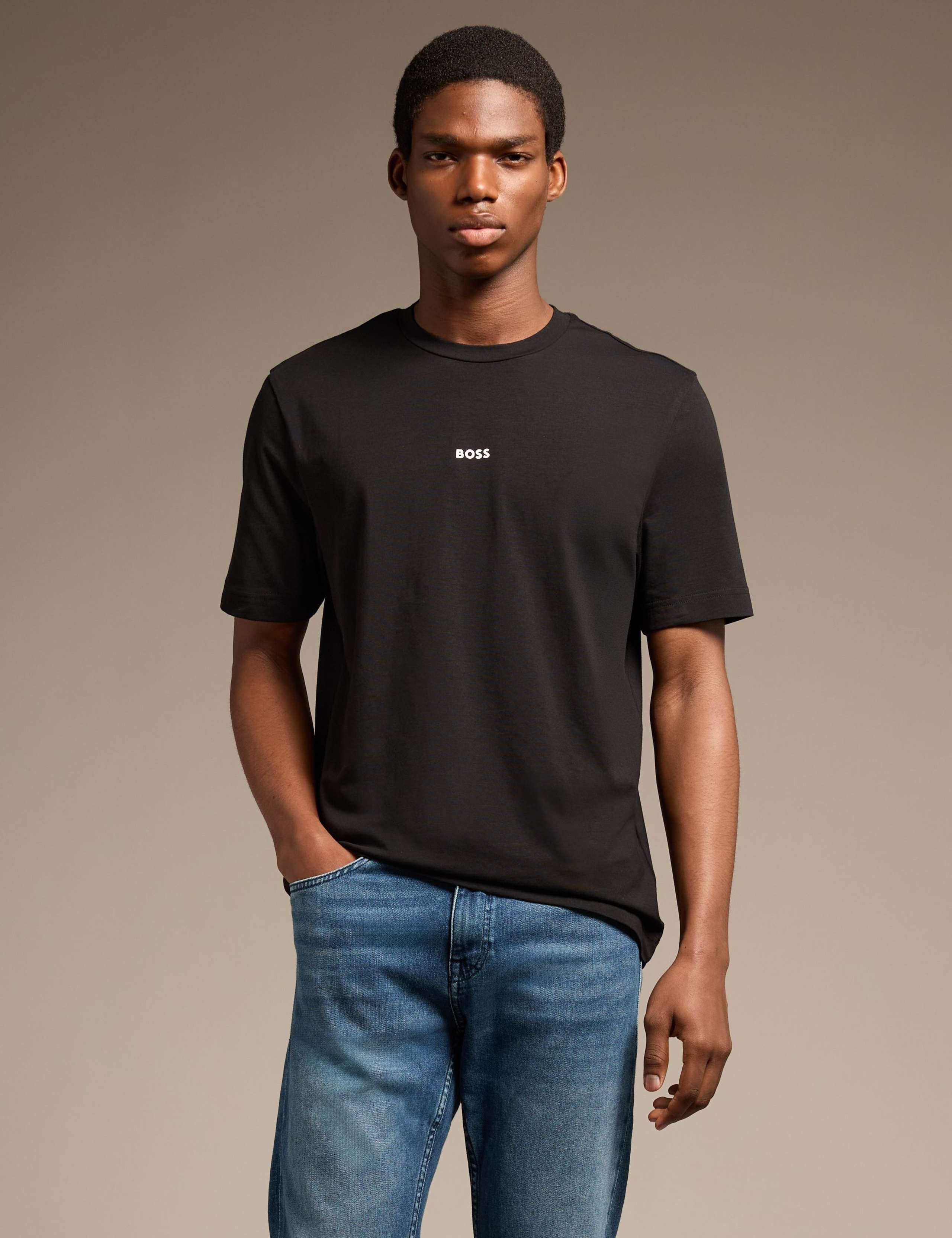 Cotton Rich Logo T-Shirt 1 of 7