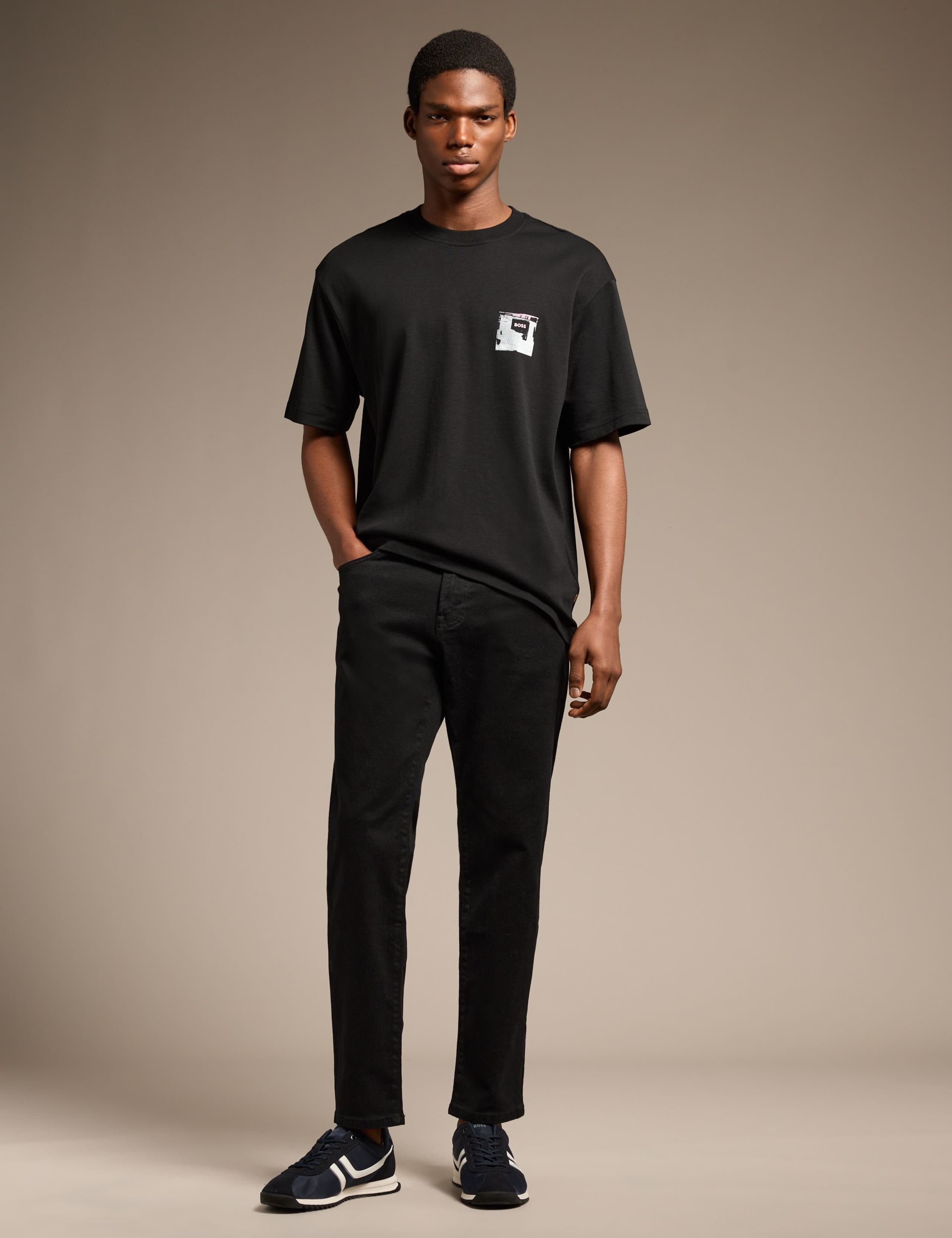 Pure Cotton Crew Neck Graphic T-Shirt 3 of 8