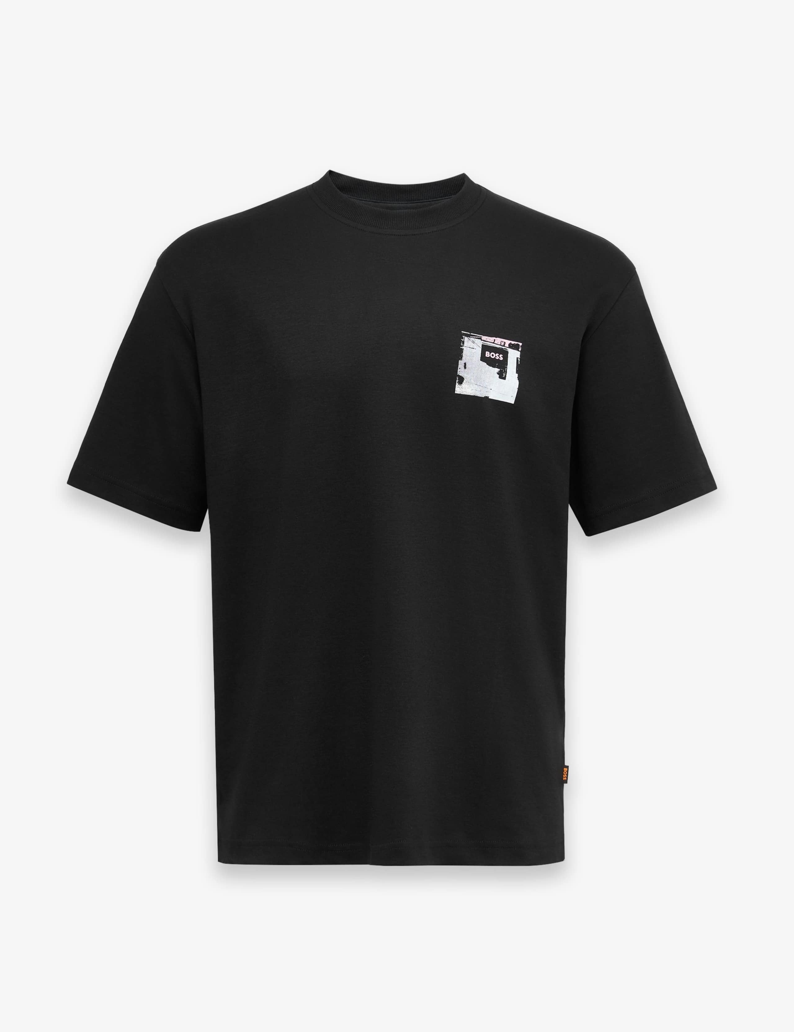 Pure Cotton Crew Neck Graphic T-Shirt 2 of 8