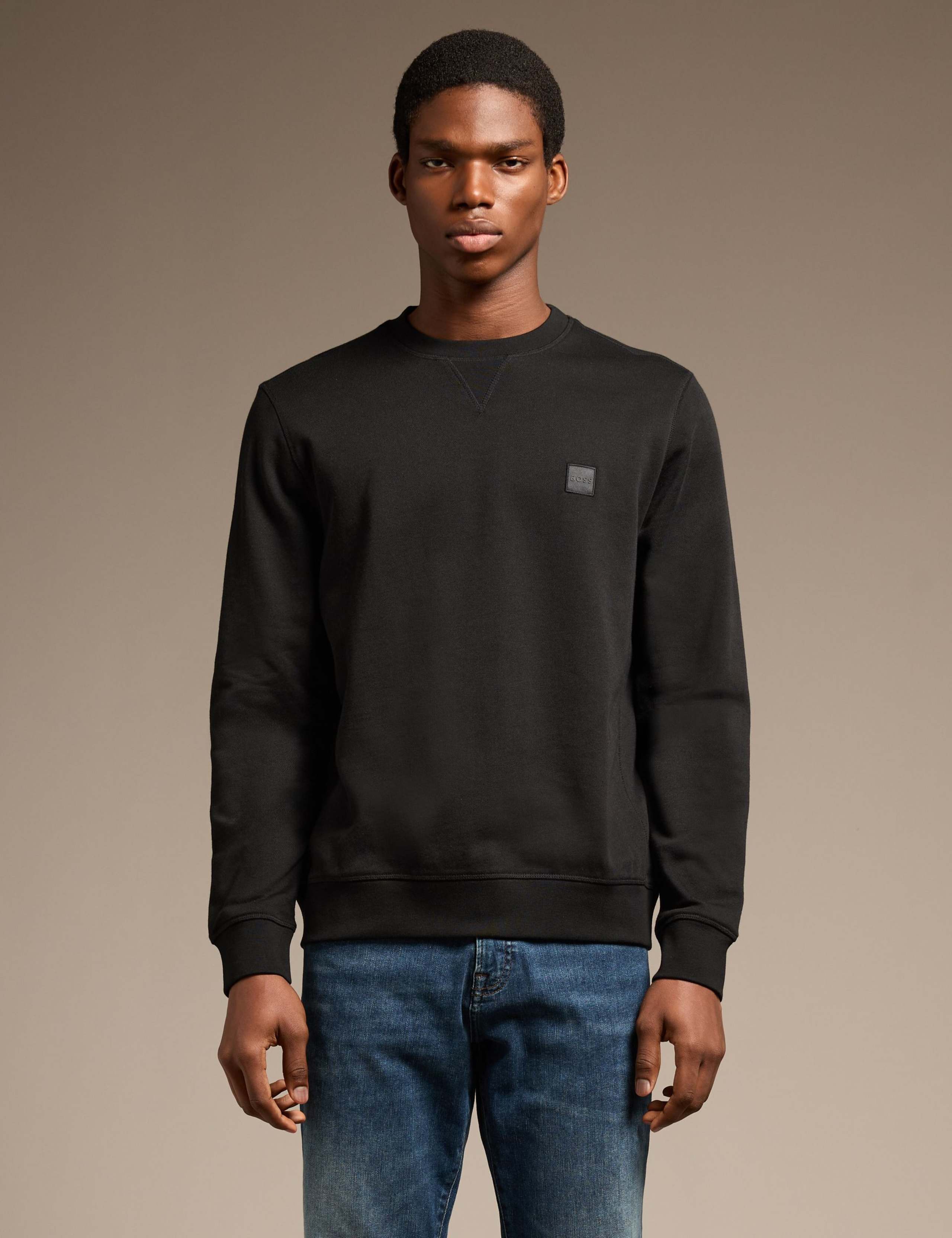 Pure Cotton Logo Sweatshirt 1 of 7