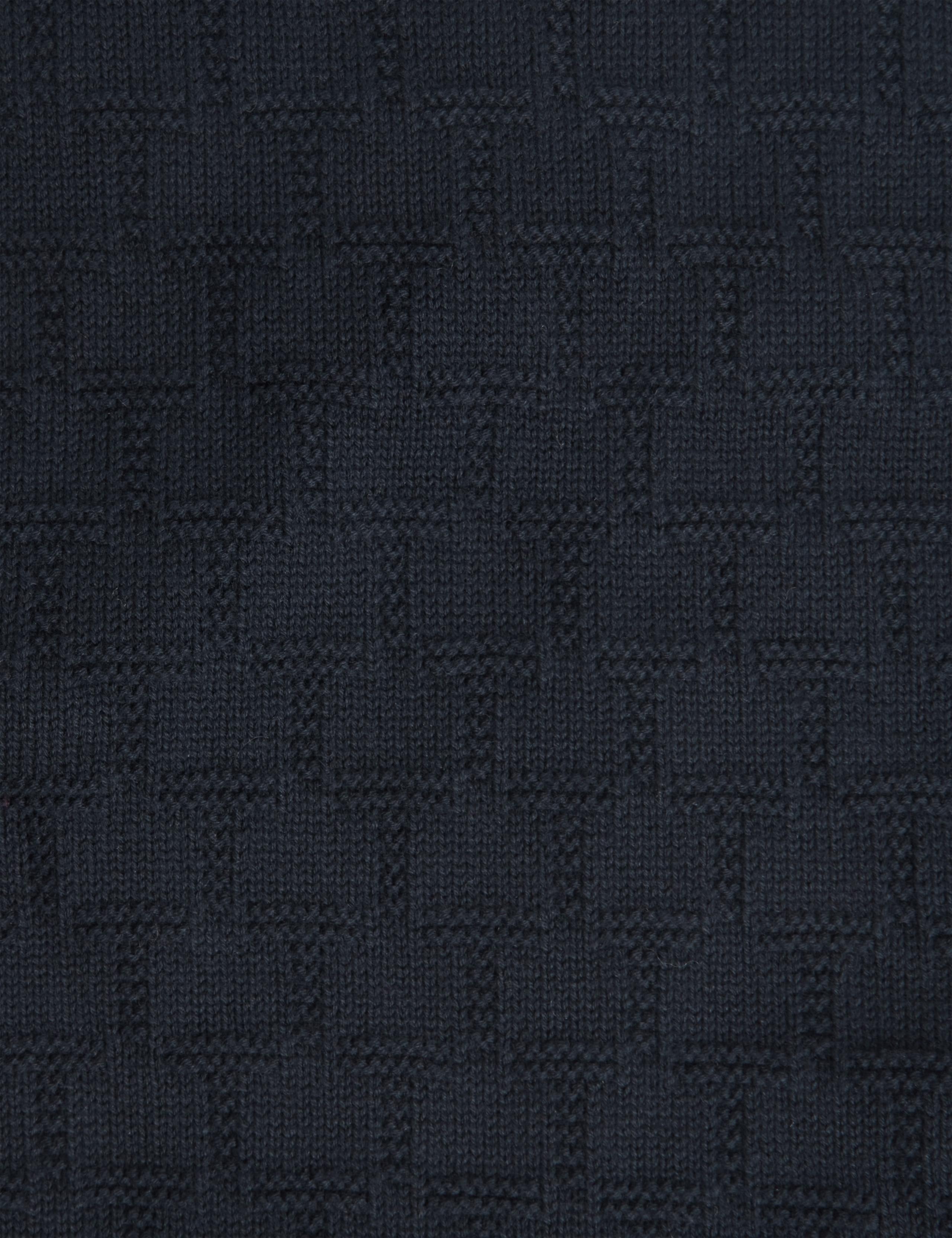 Cotton Rich Knitted Scarf 3 of 4