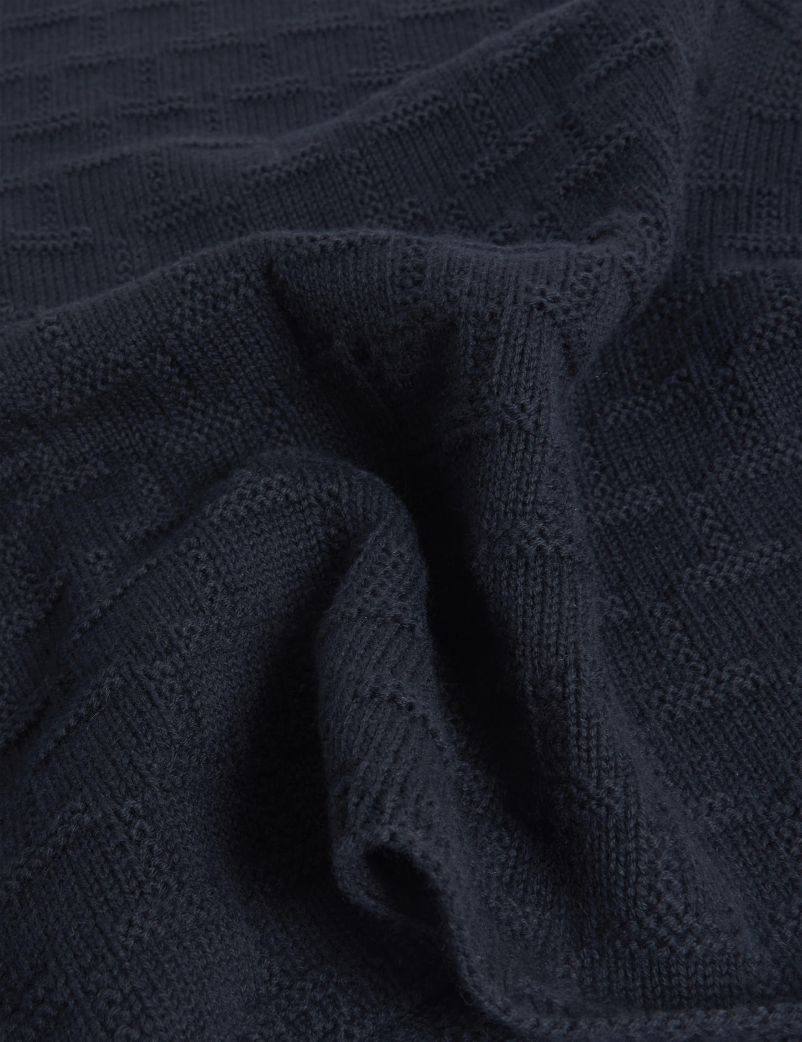 Cotton Rich Knitted Scarf 4 of 4