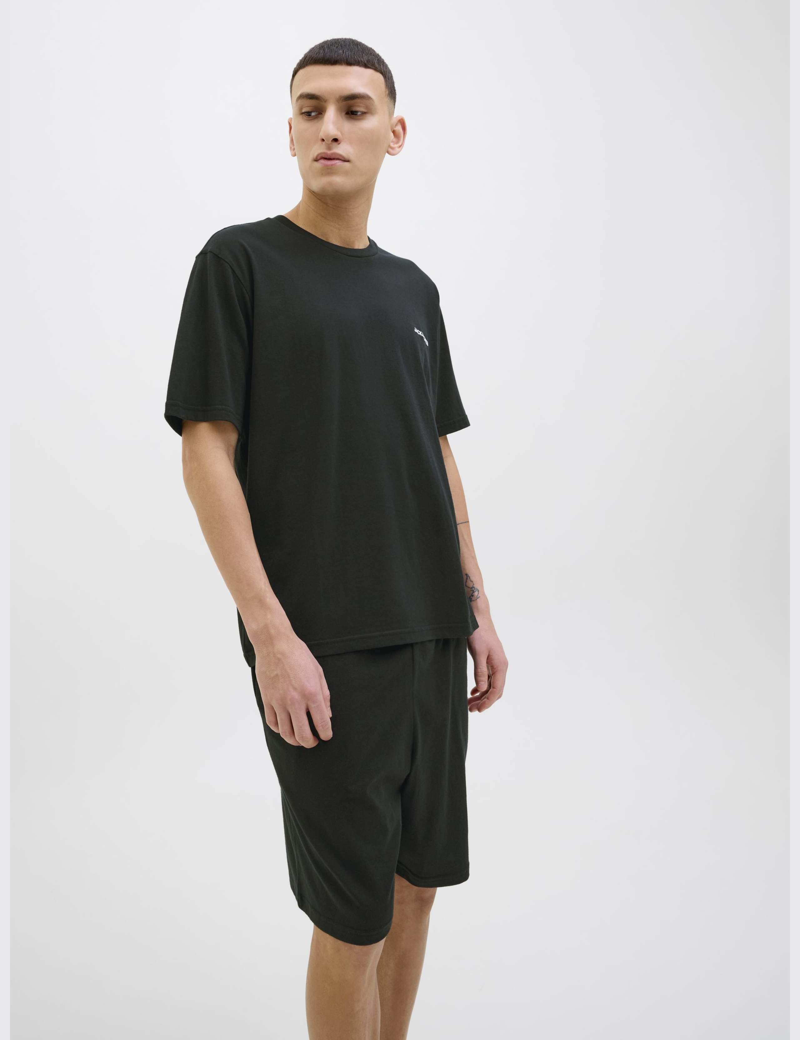 Cotton Rich Elasticated Pyjama Set 3 of 6