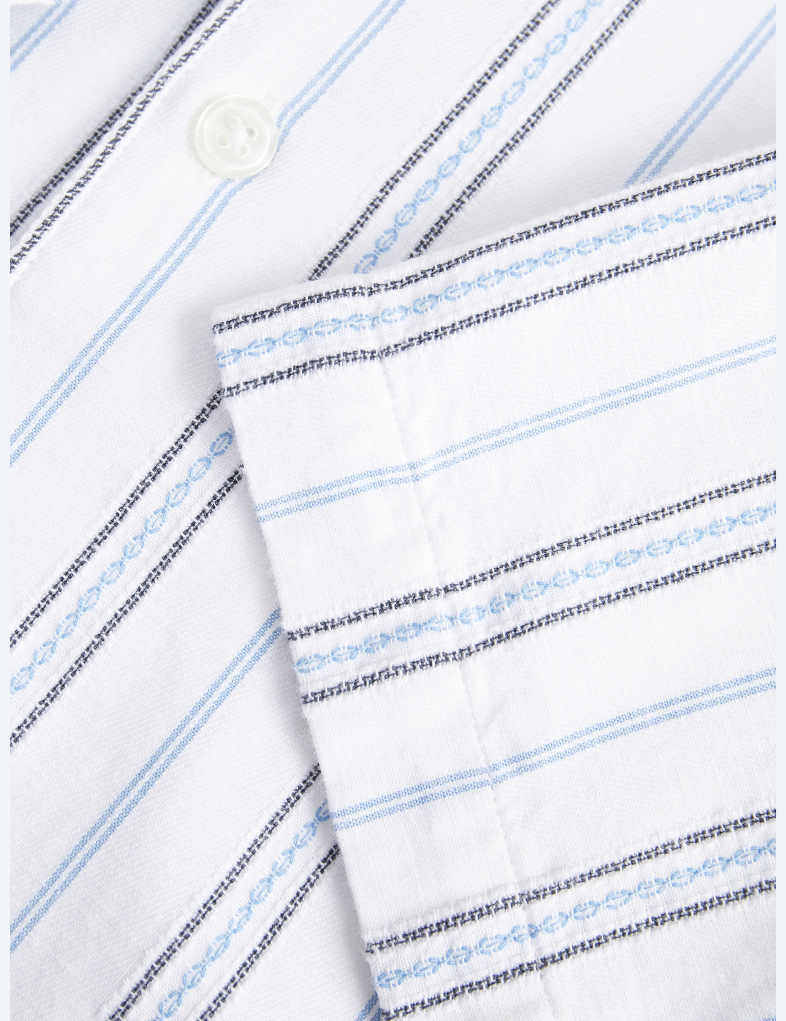 Relaxed Fit Cotton Rich Striped Shirt 2 of 3