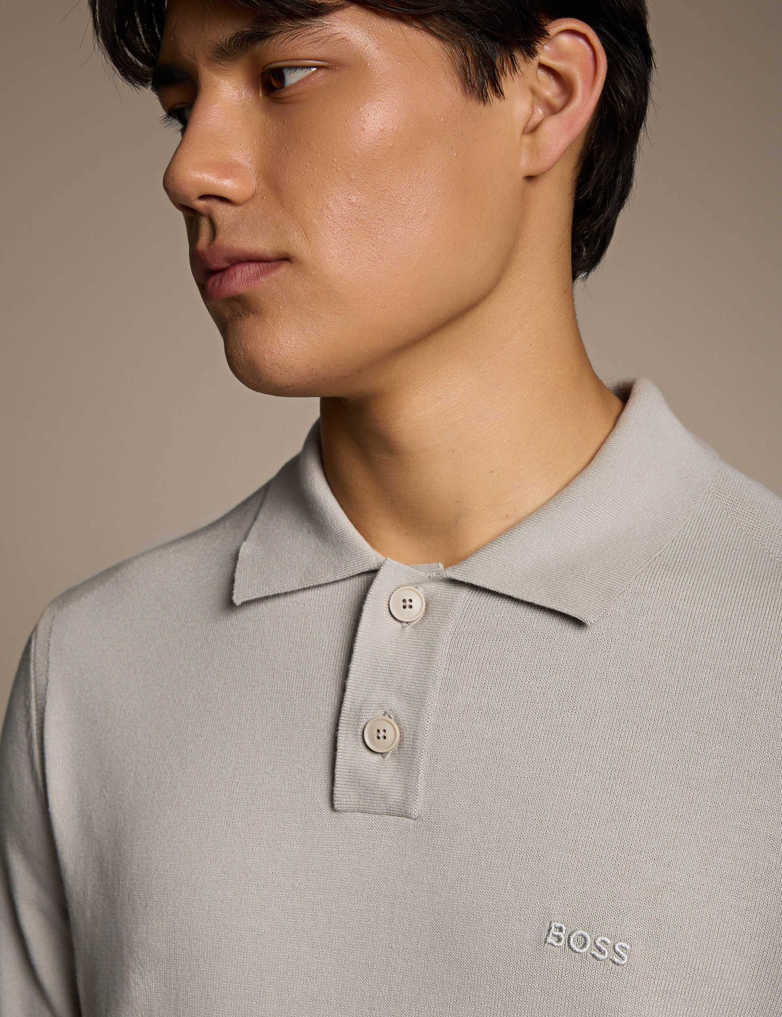 Asac_PL Cotton Rich Textured Polo Shirt 4 of 4