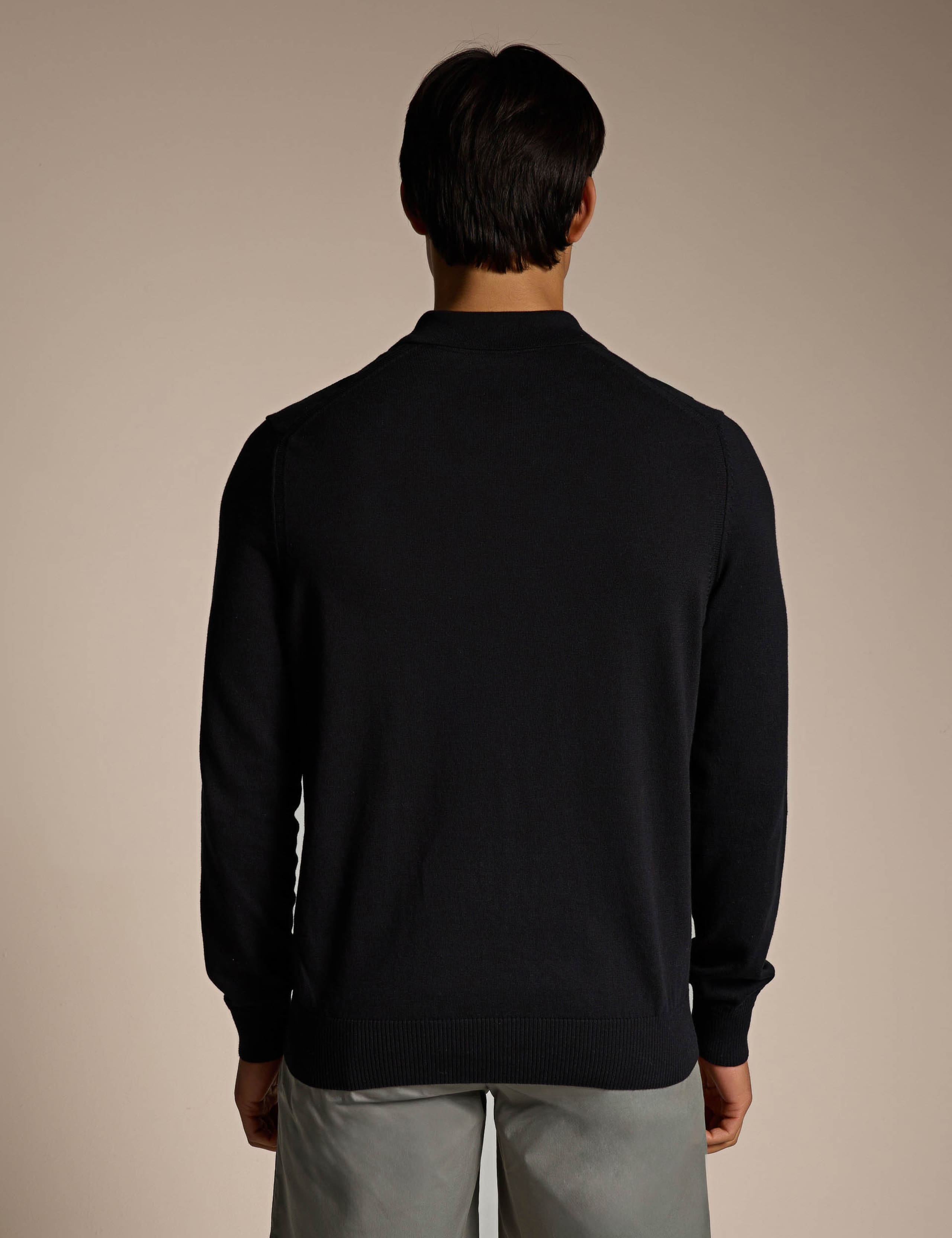 Asac_PL Cotton Rich Textured Polo Shirt 3 of 4