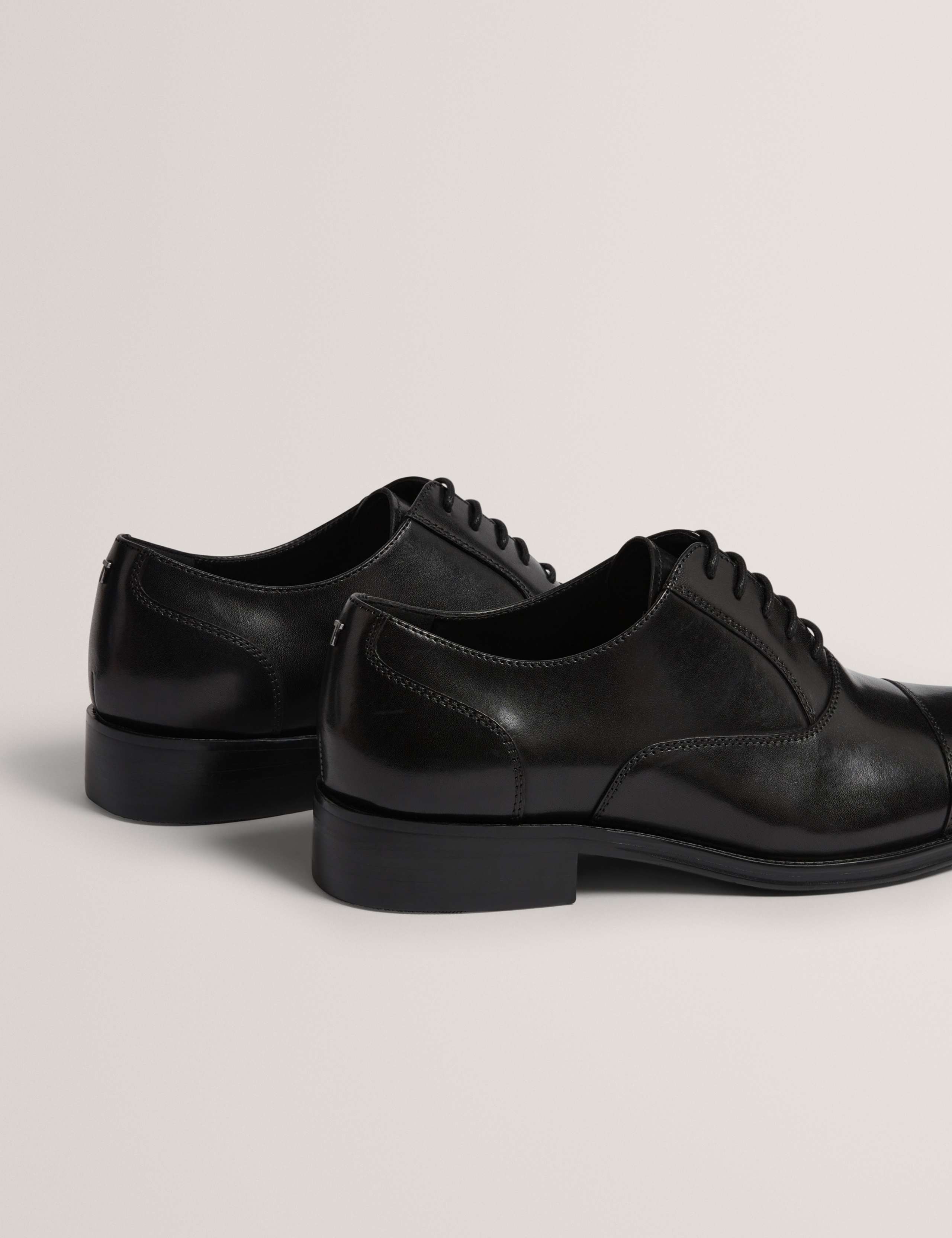 Leather Toe Cap Oxford Shoes 4 of 4