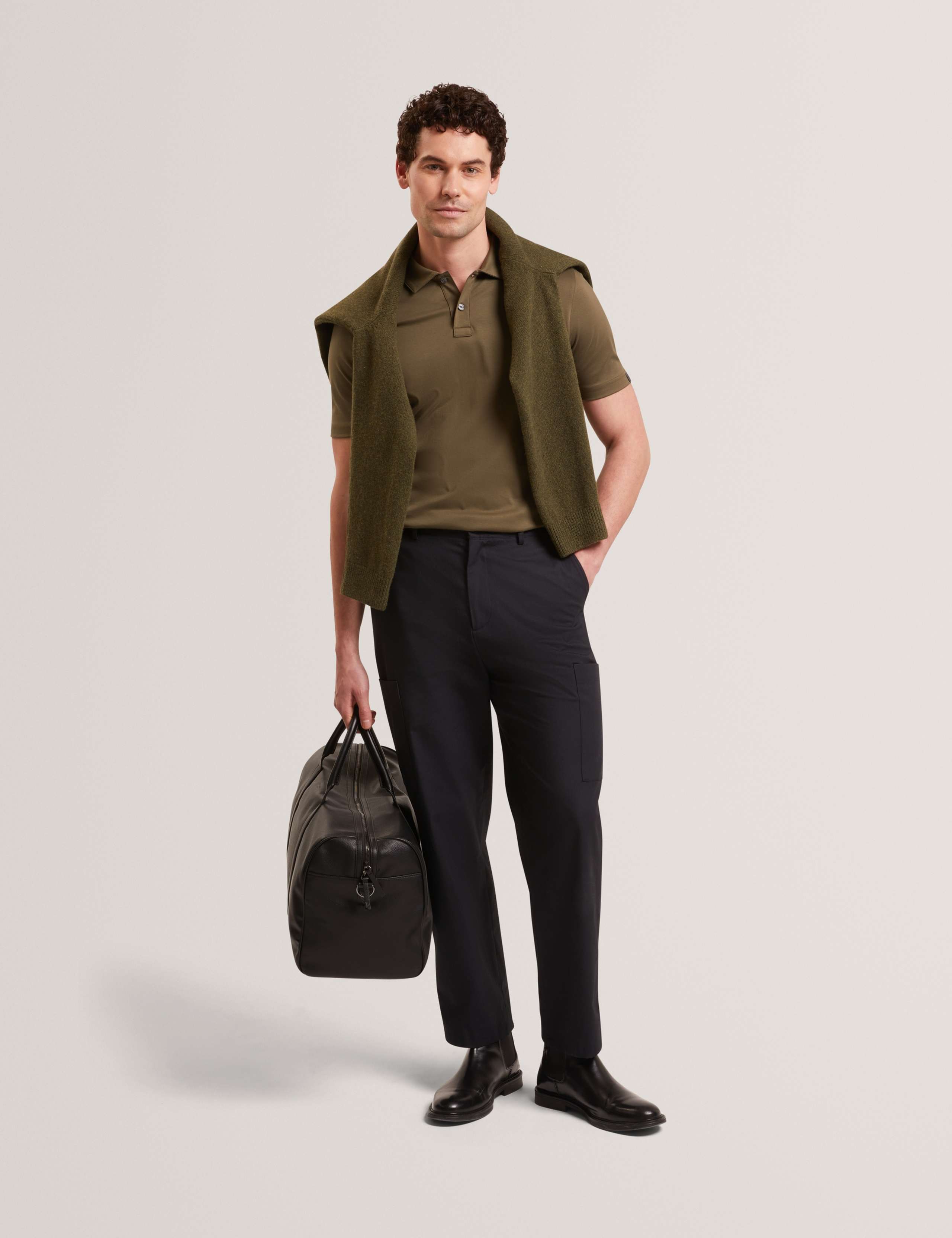 Pure Cotton Connall Polo Shirt 2 of 7