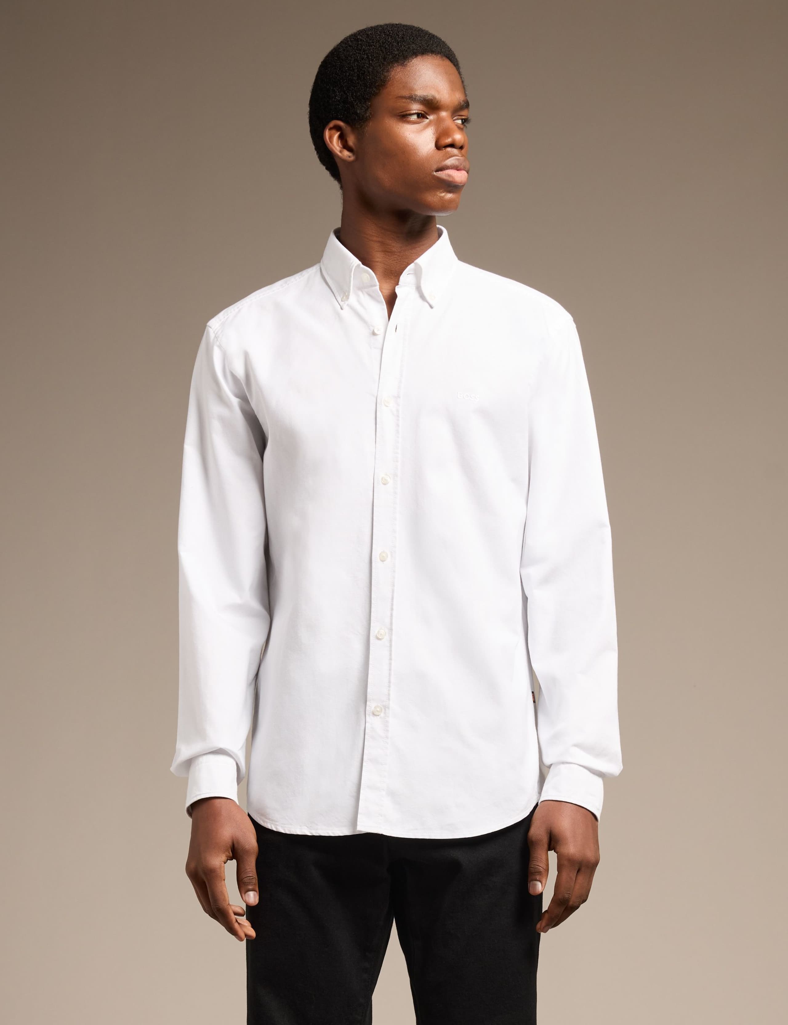 Rickert Regular Fit Pure Cotton Oxford Shirt 1 of 8