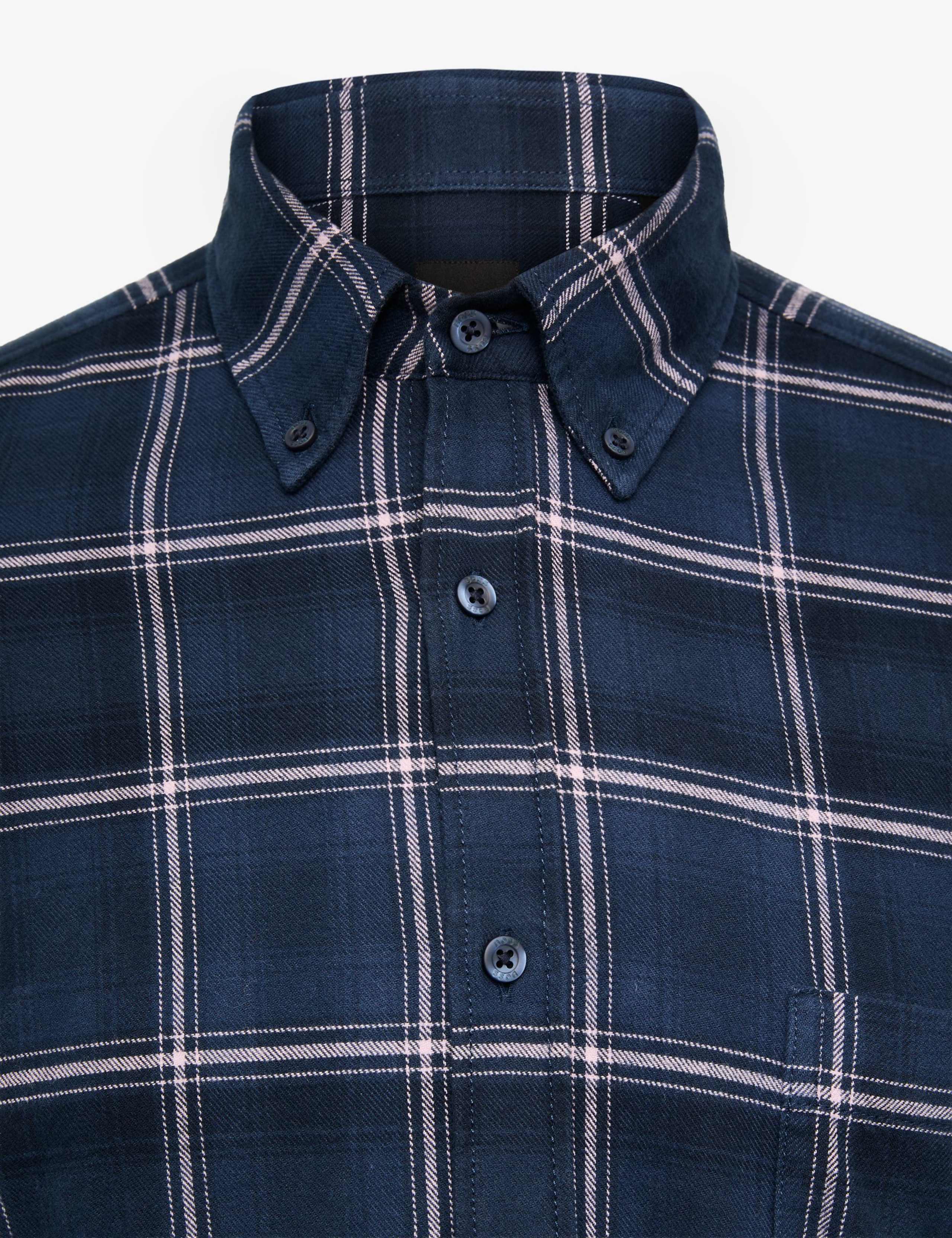Regular Fit Pure Cotton Checked Flannel 2 of 3