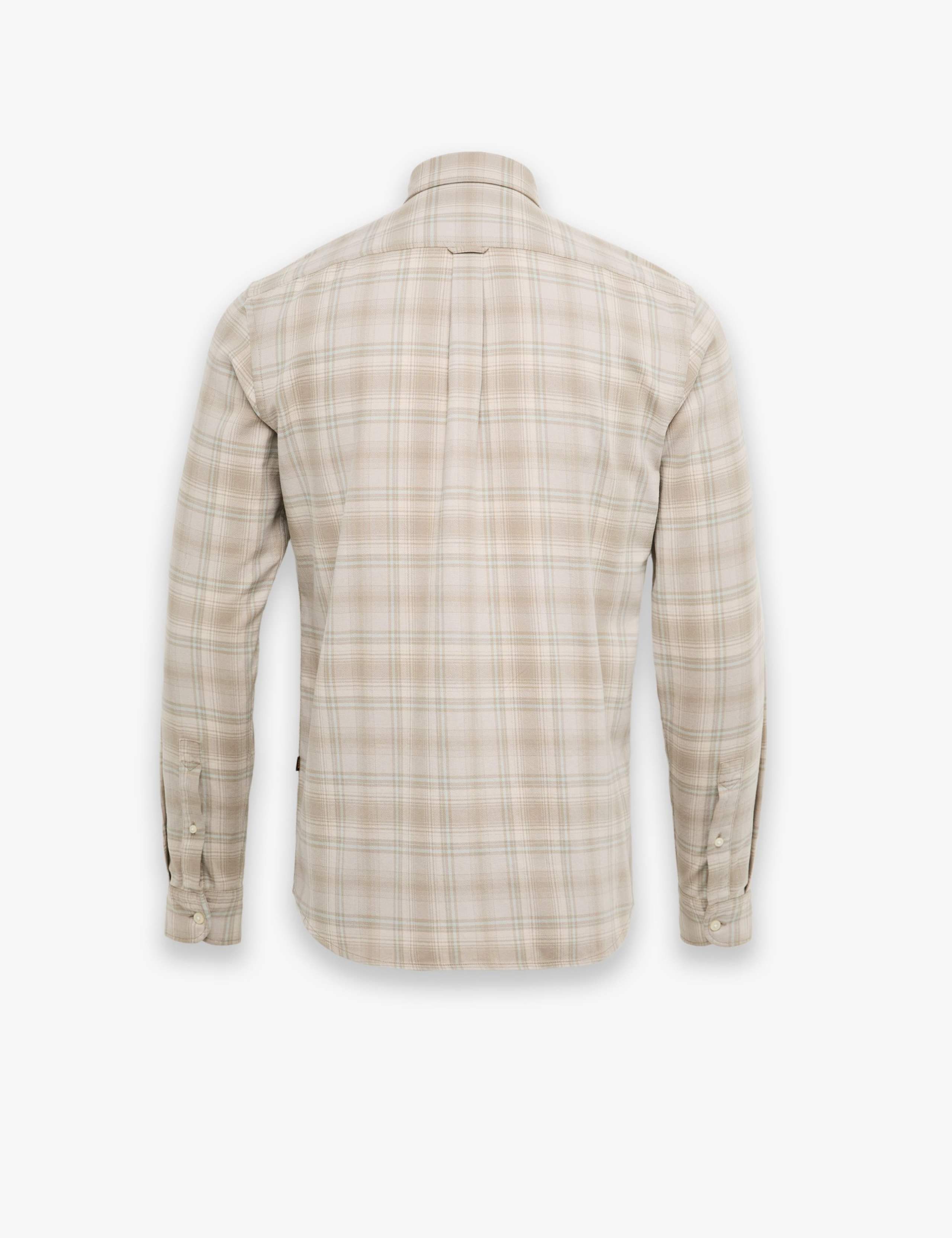 Regular Fit Pure Cotton Checked Flannel 3 of 3