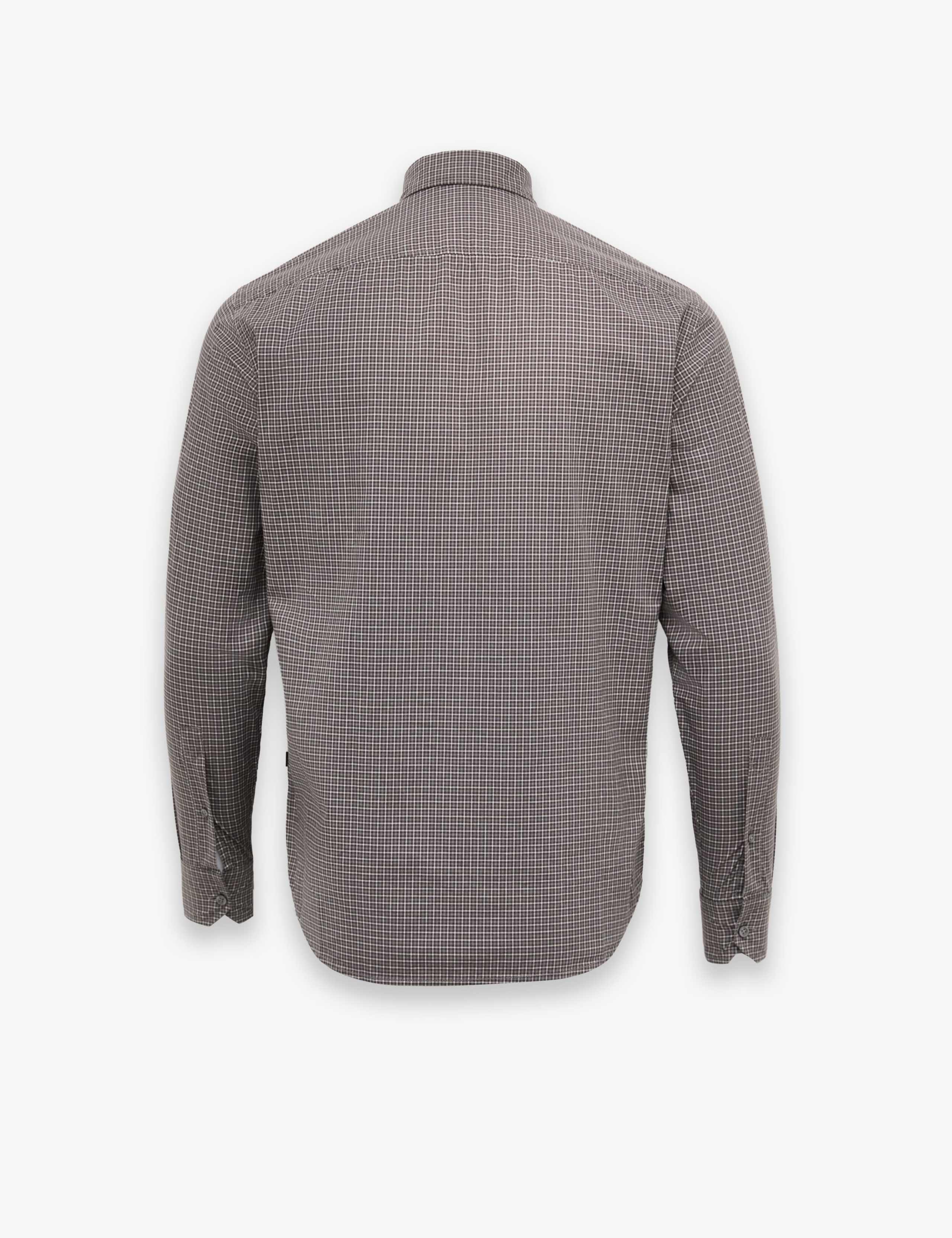 Regular Fit Cotton Rich Checked Oxford Shirt 3 of 3