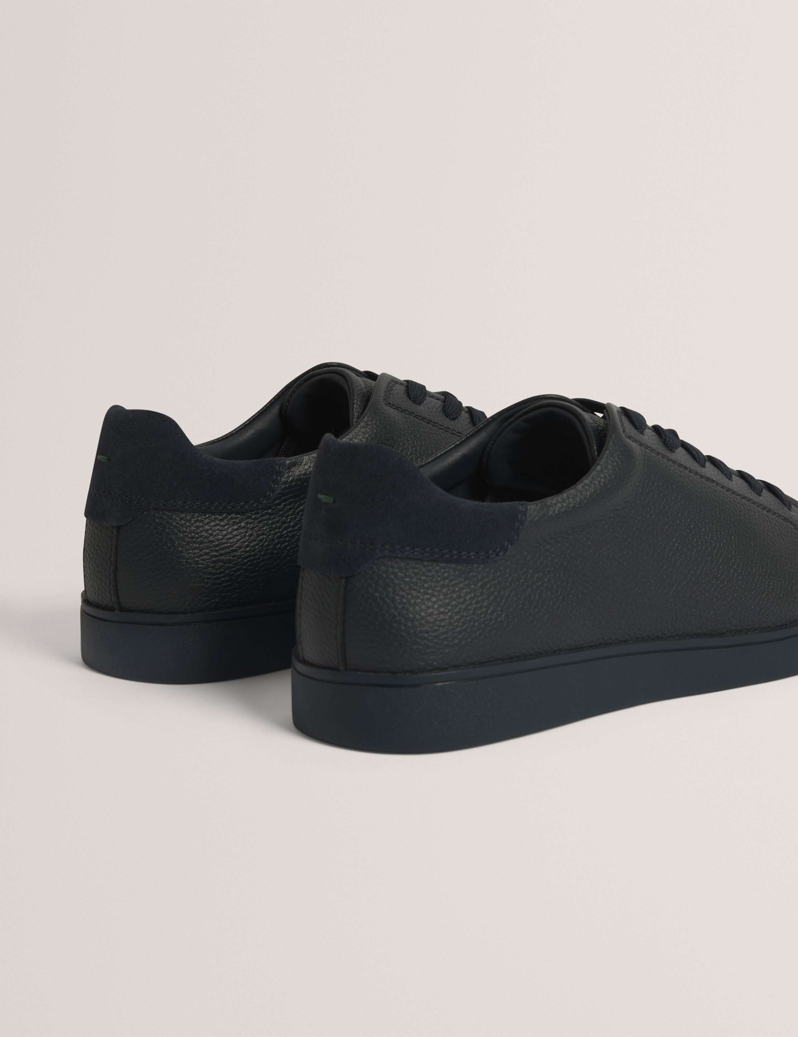 Leather Lace Up Trainers 4 of 4