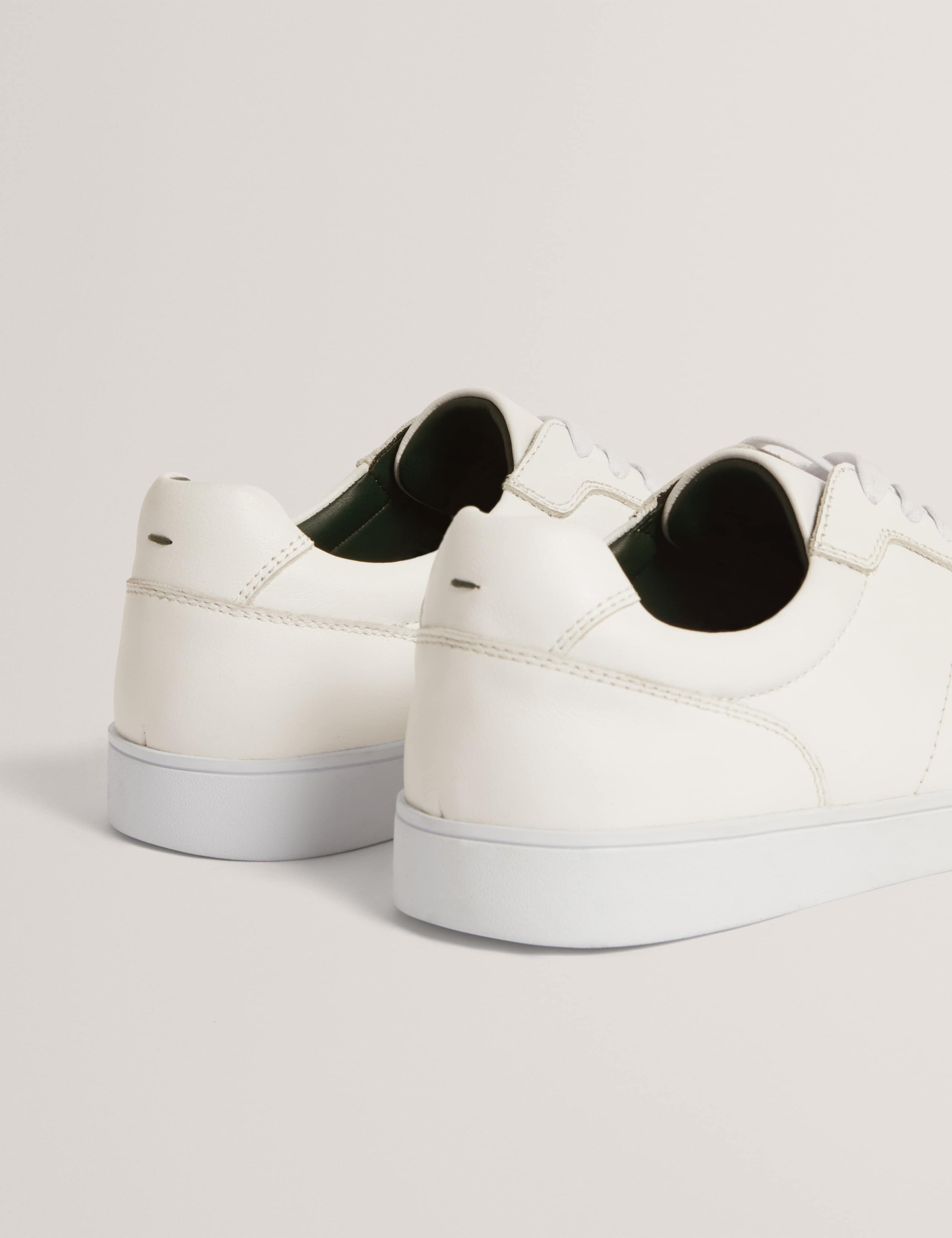 Leather Lace Up Trainers 4 of 5
