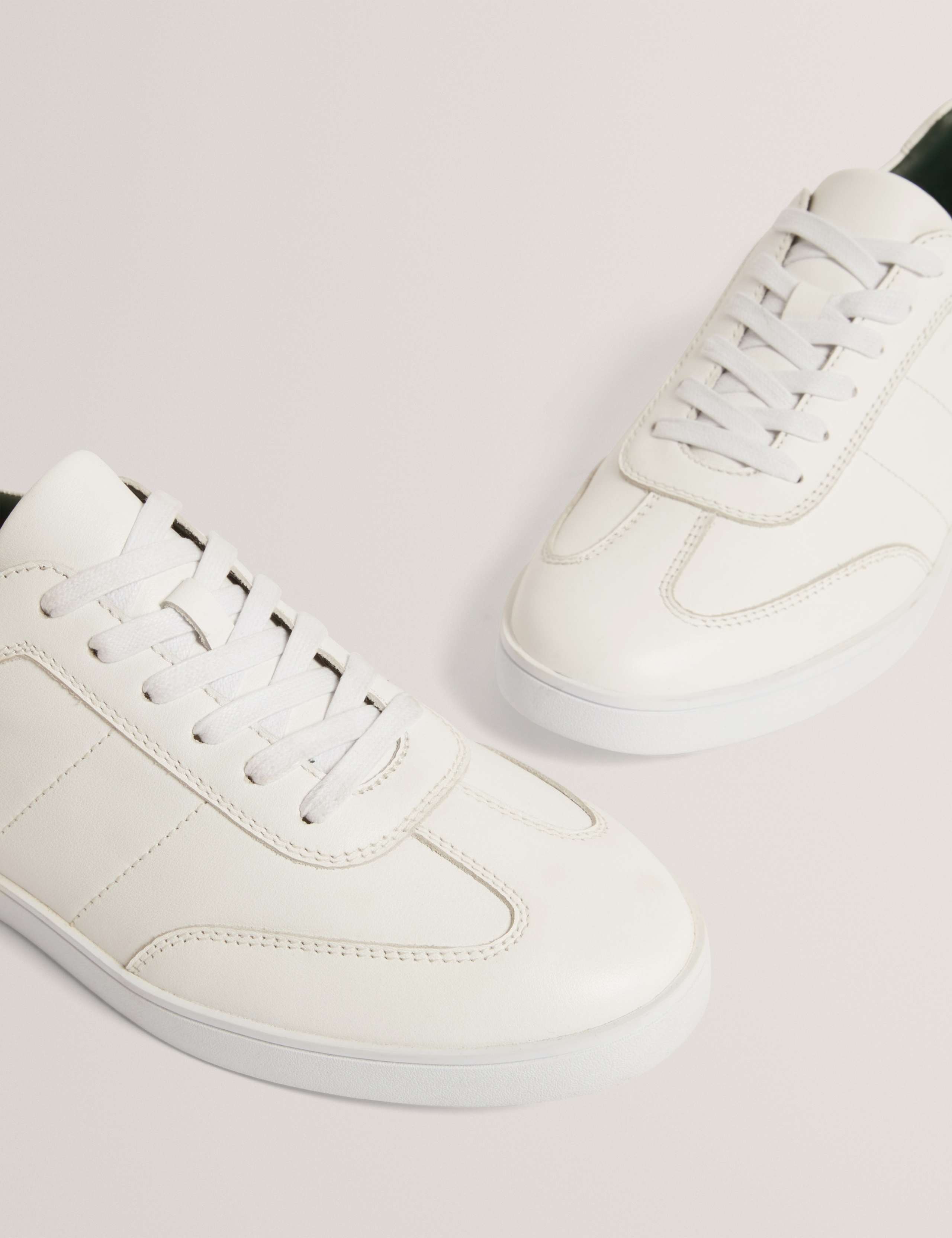 Leather Lace Up Trainers 5 of 5