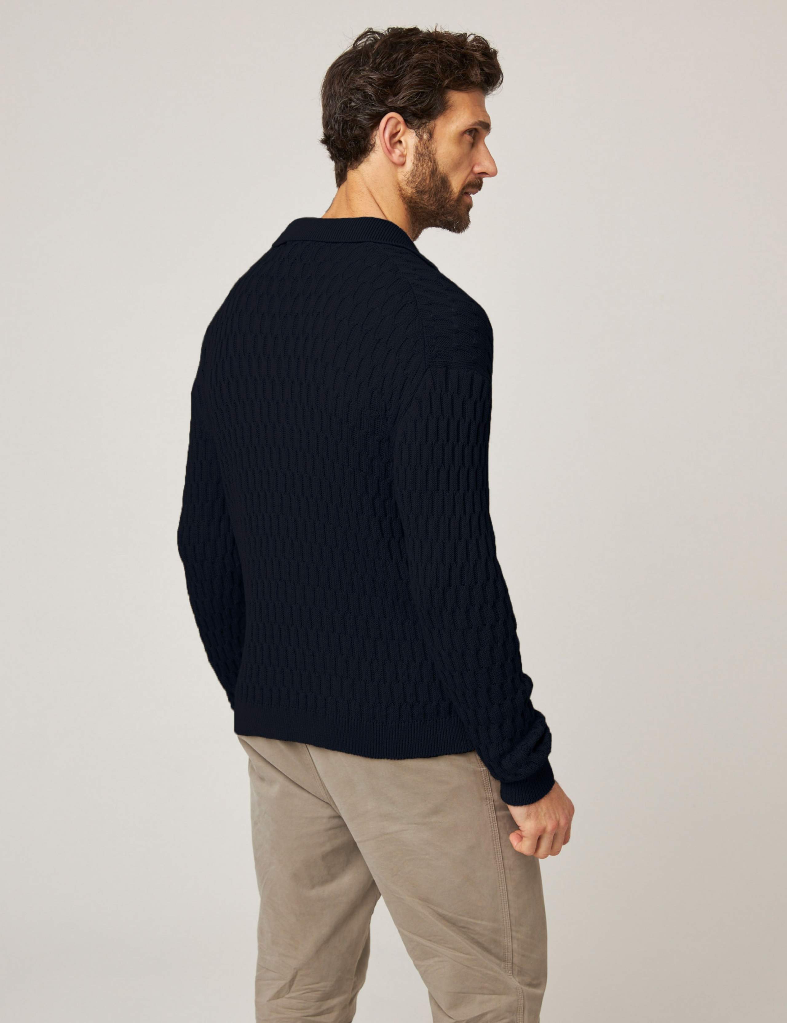 Pure Cotton Collared Cardigan 6 of 6