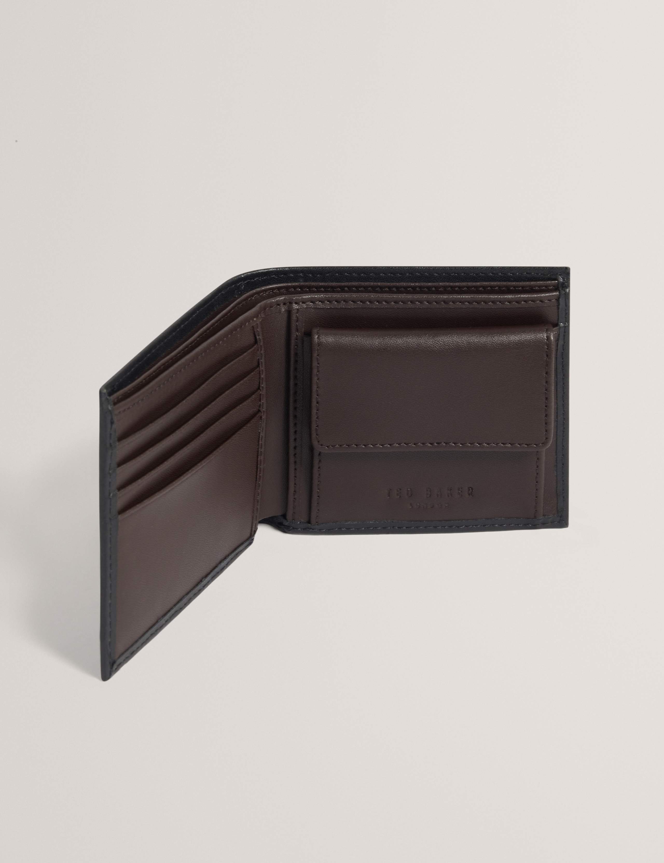 Leather Brogue Detail Wallet 4 of 4