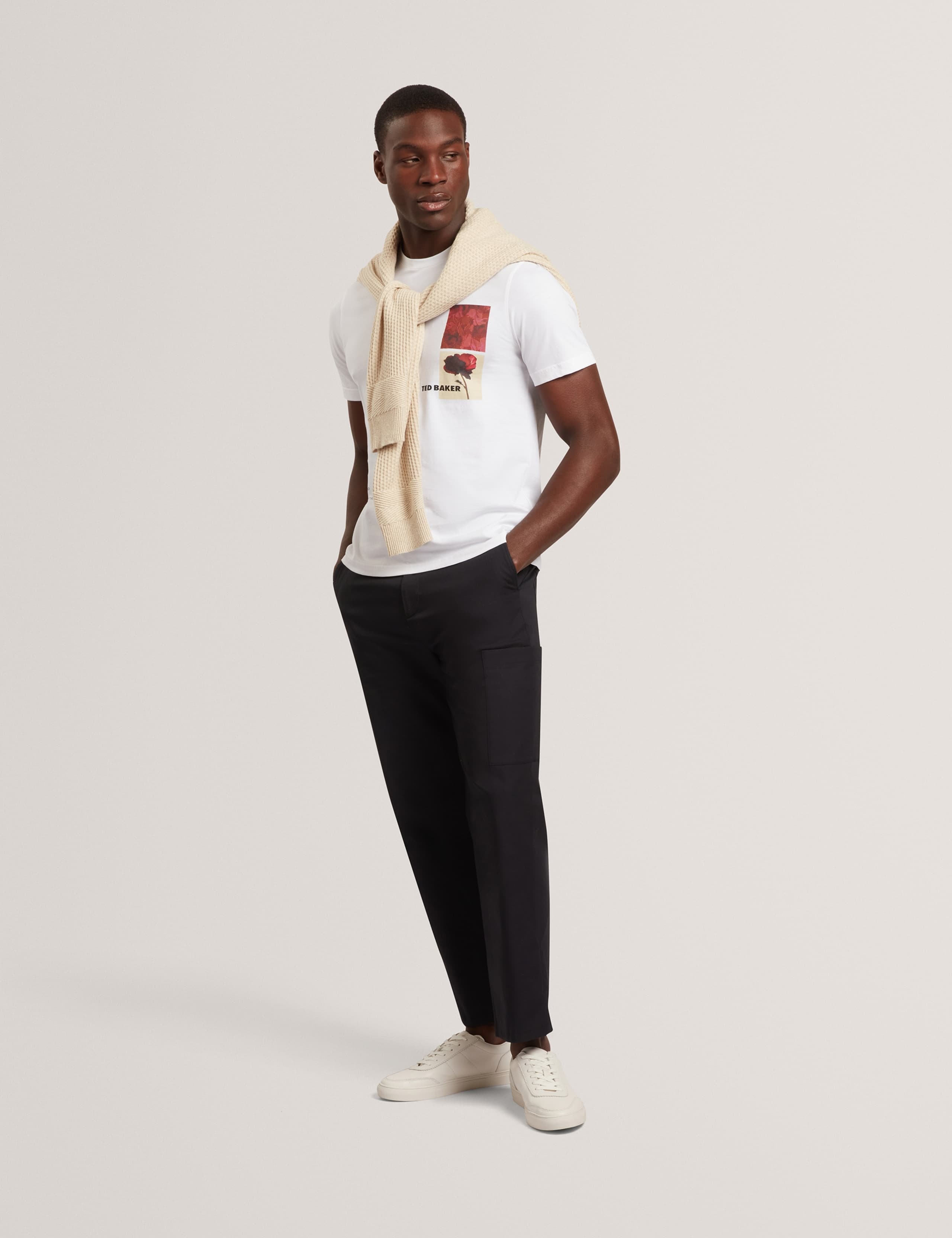 Pure Cotton Floraen T-Shirt 3 of 6