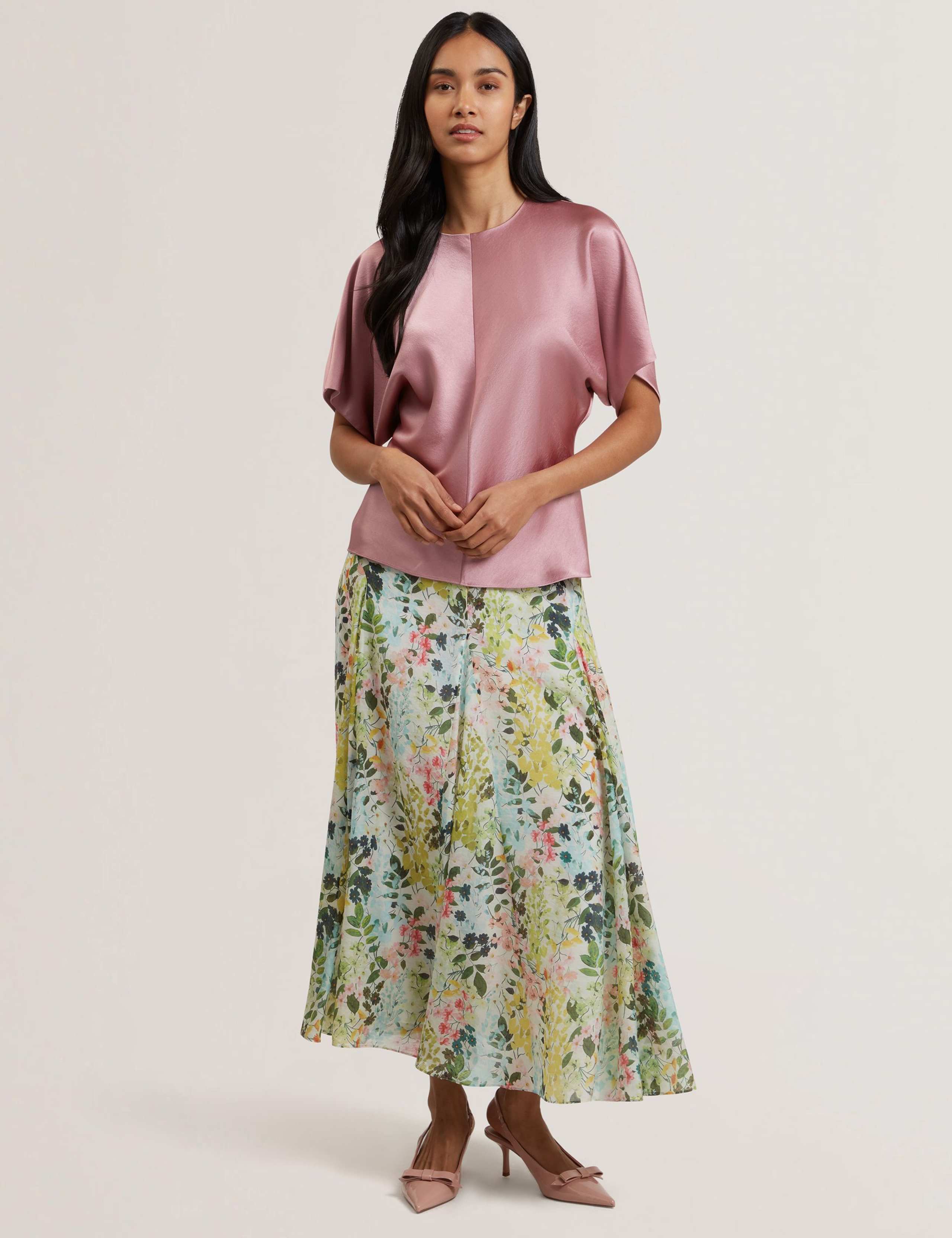 Batwing Sleeve Waisted Top 3 of 6