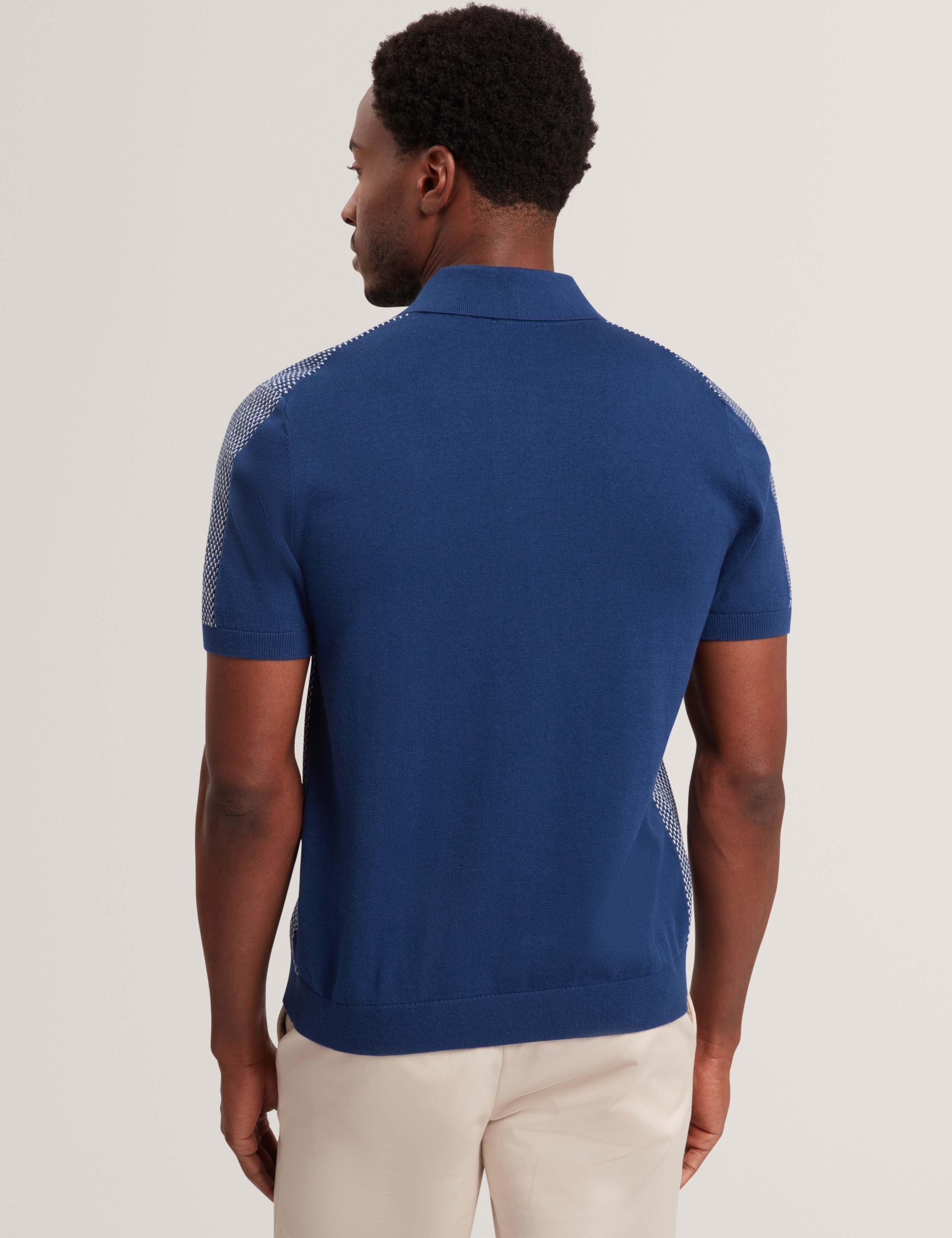 Pure Cotton Noliva Button-through Polo Shirt 3 of 7
