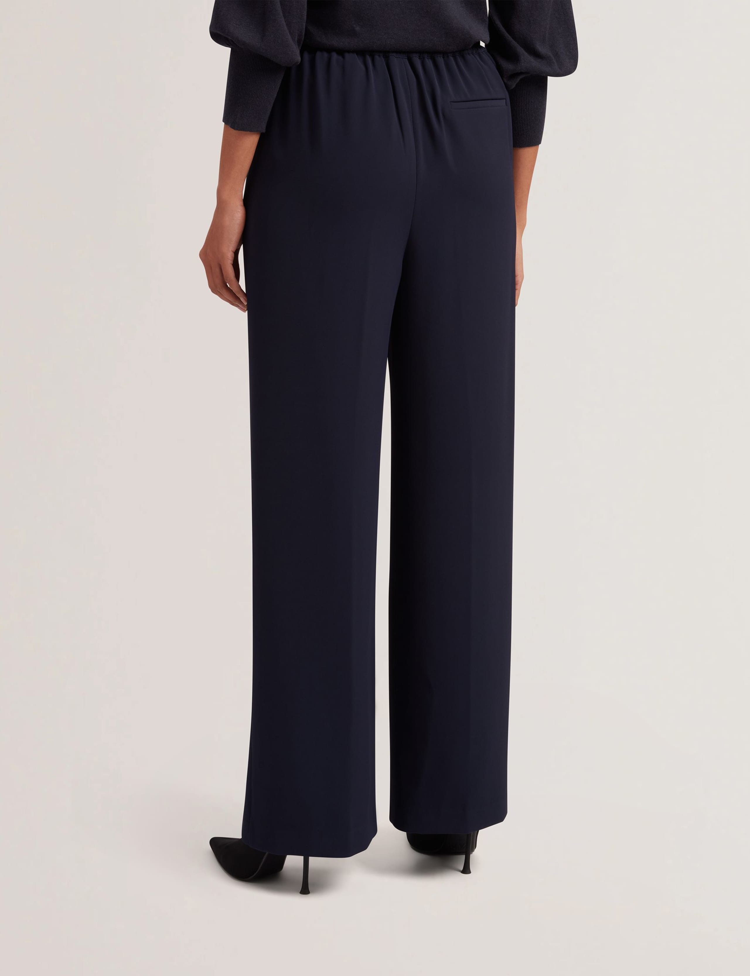 Straight Leg Drawstring Trousers 4 of 4