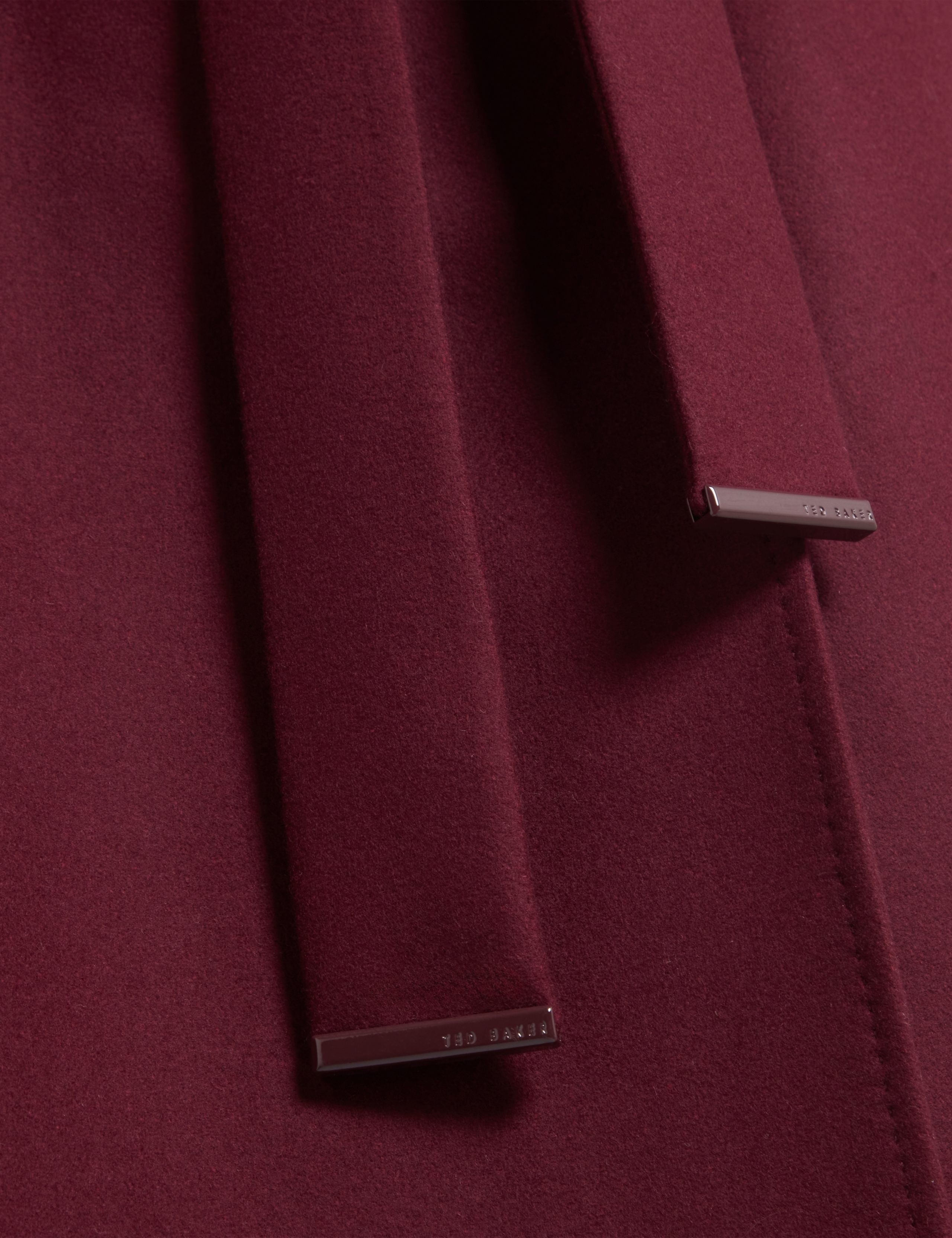 Wool Rich Longline Wrap Coat 7 of 7