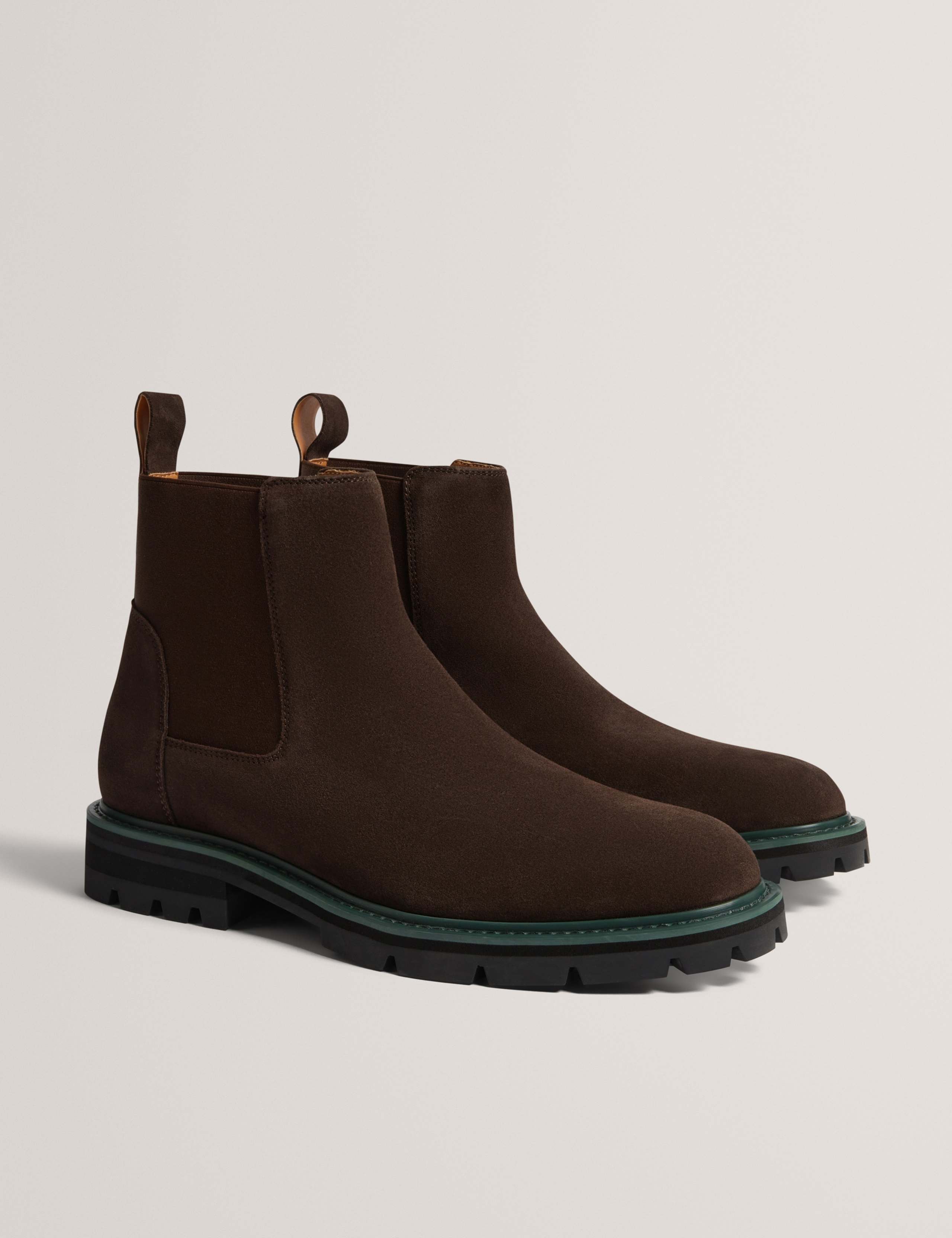 Suede Pull On Chelsea Boots 2 of 4