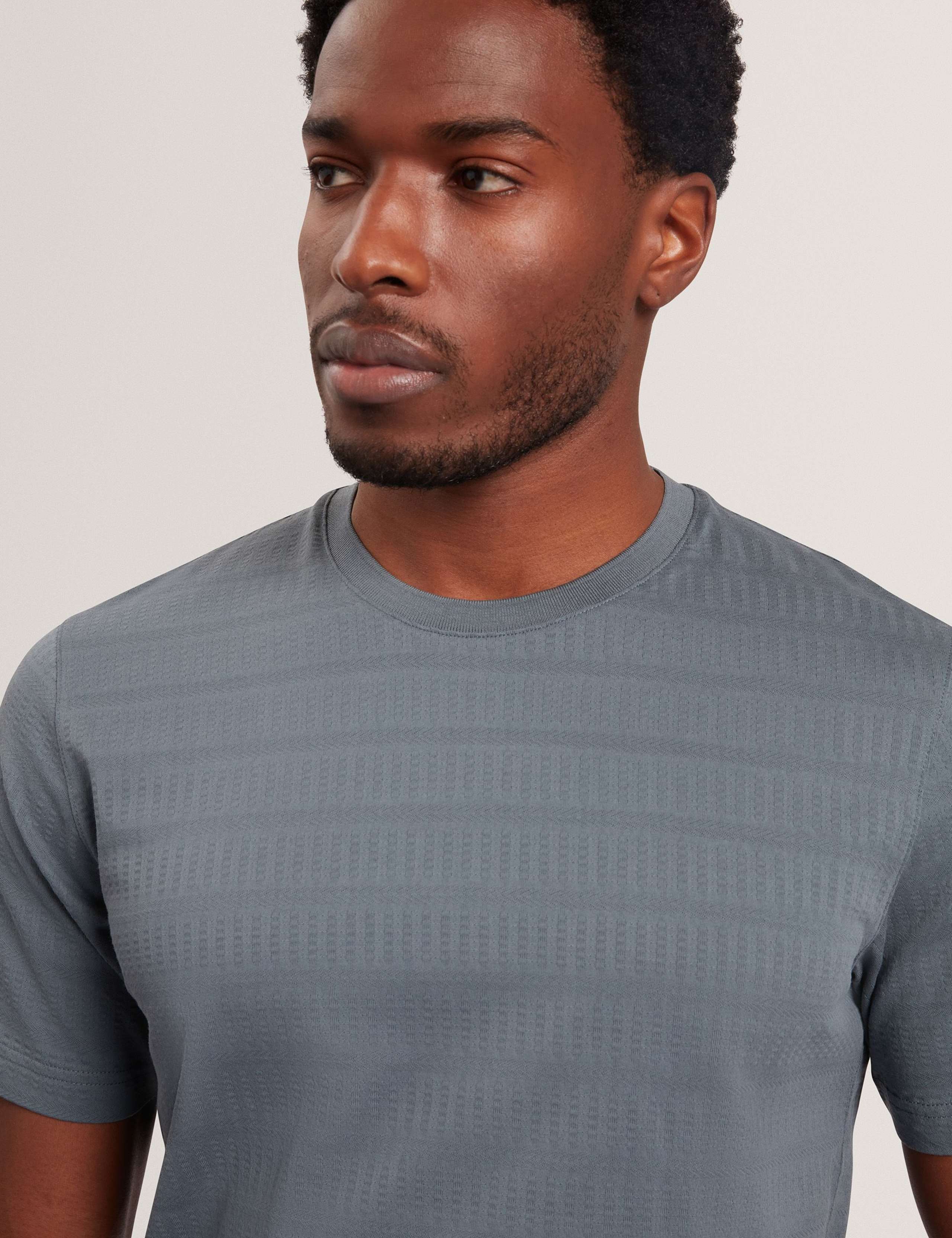 Pure Cotton Xadiel Crew Neck T-Shirt 4 of 7