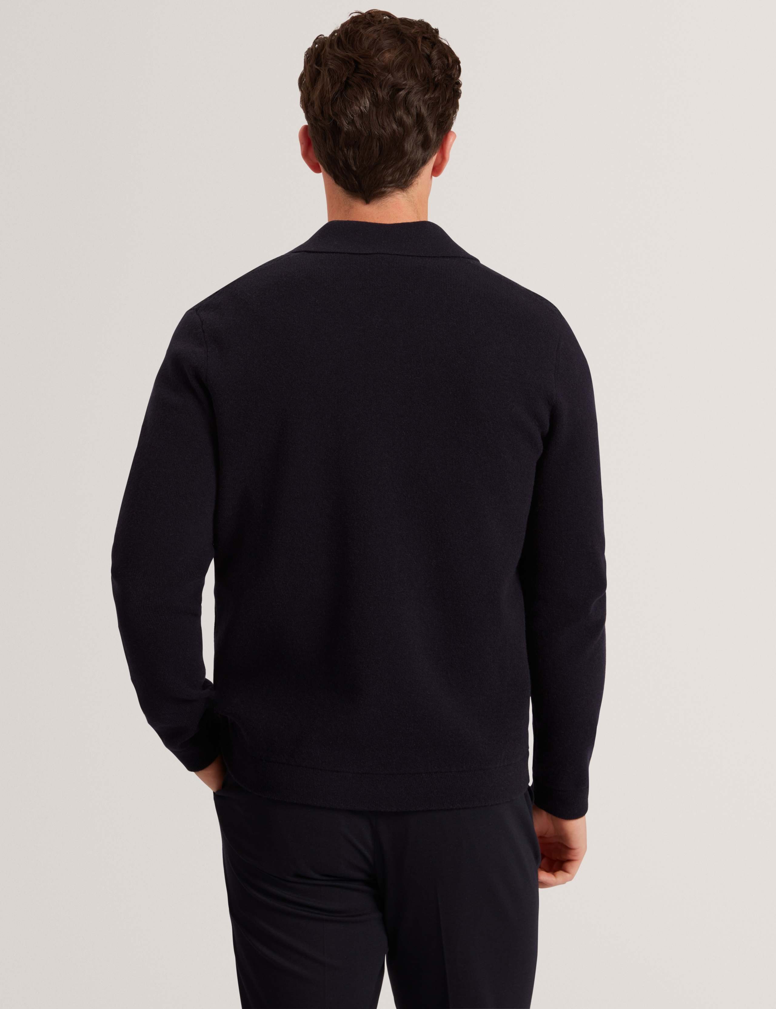 Wool Rich Textured Harrington Jacket 6 of 7