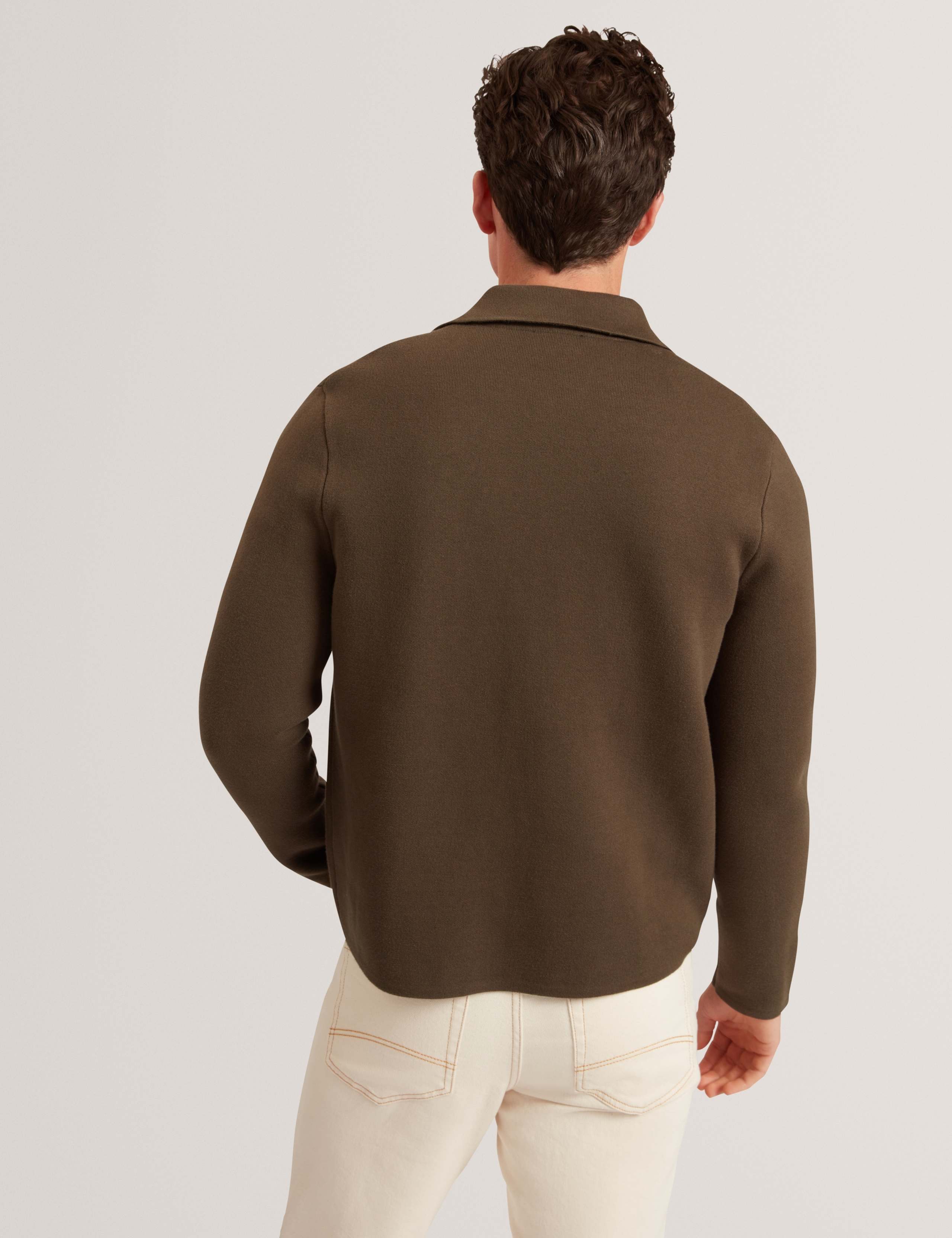 Pure Cotton Knitted Overshirt 6 of 7