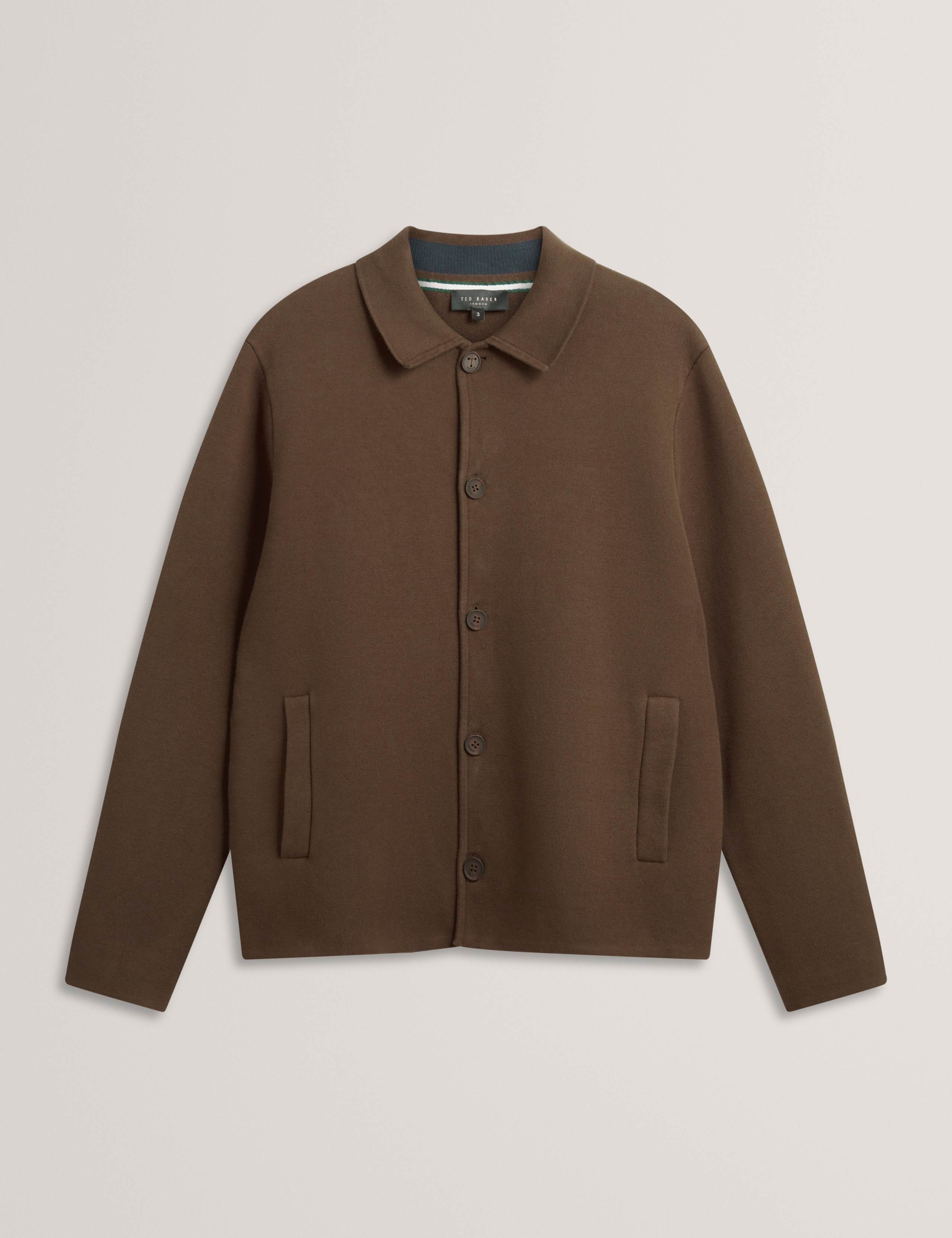 Pure Cotton Knitted Overshirt 2 of 7