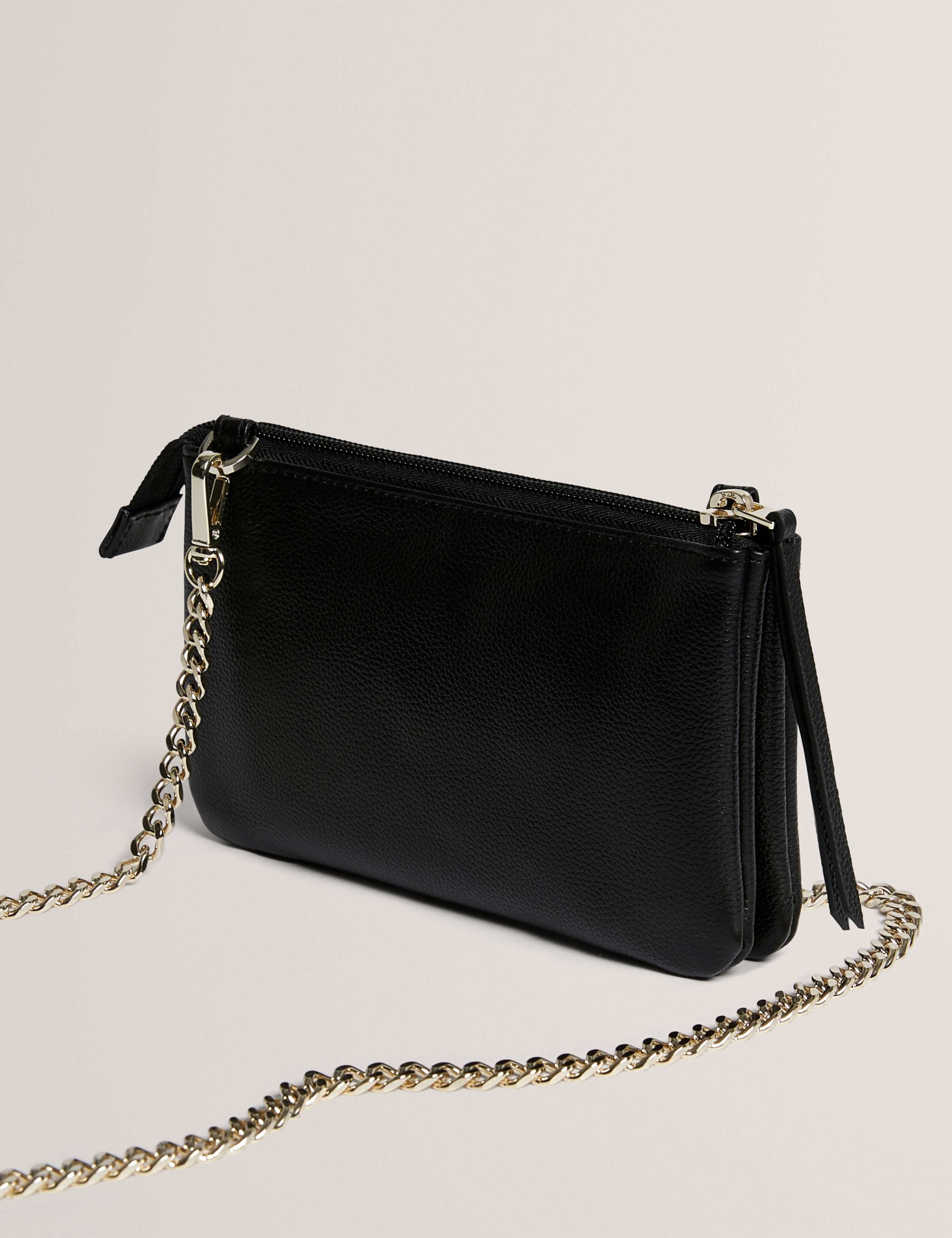 Leather Chain Strap Cross Body Bag 5 of 5