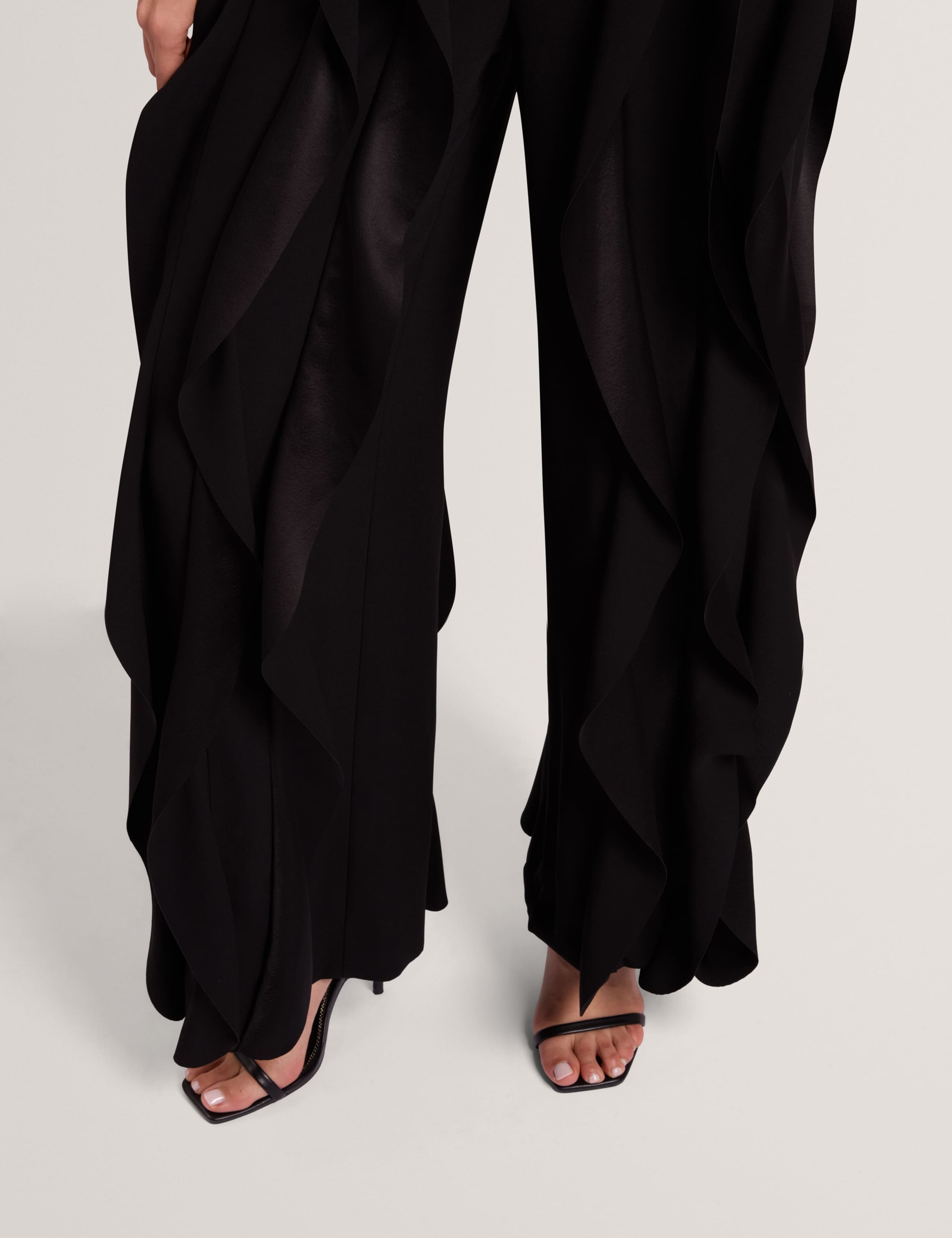 Ruffle Wide Leg Trousers 6 of 7