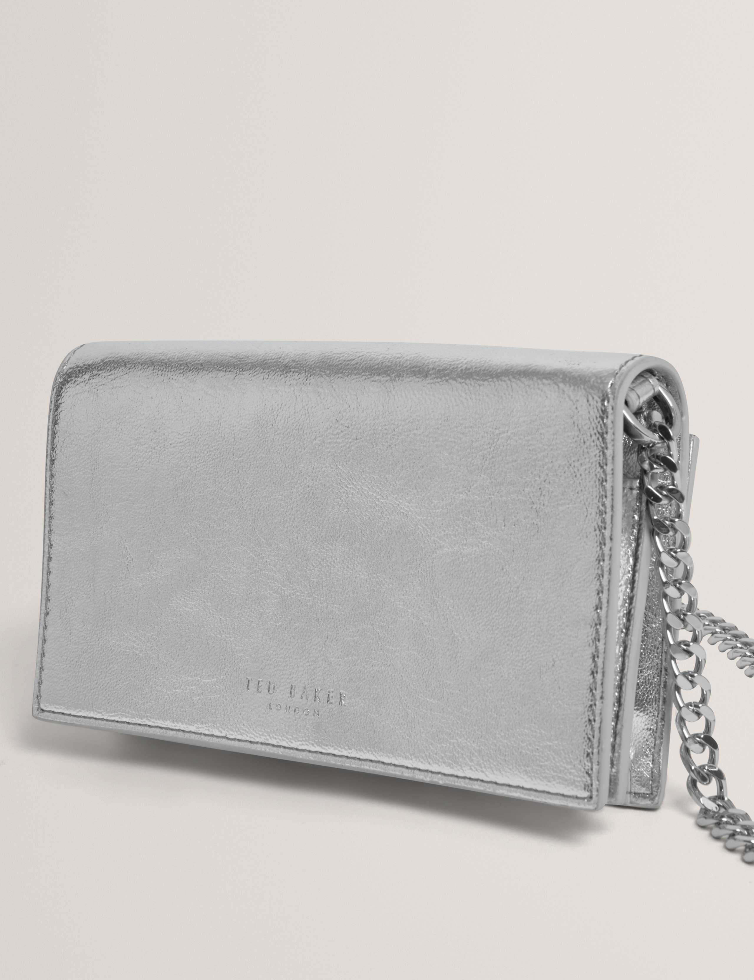 Patent Finish Cross Body Bag 3 of 5