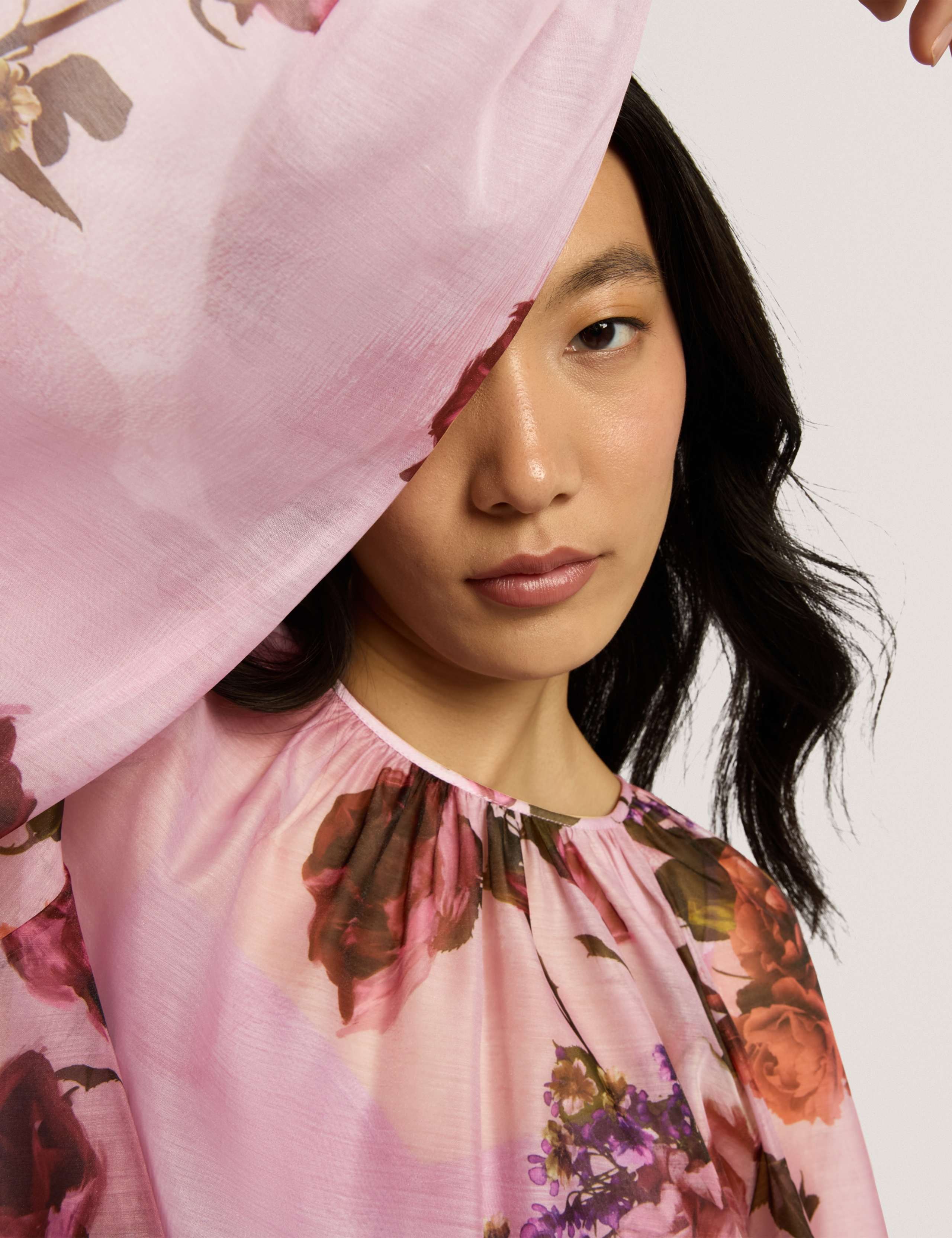 Floral Puff Sleeve Blouse 6 of 7