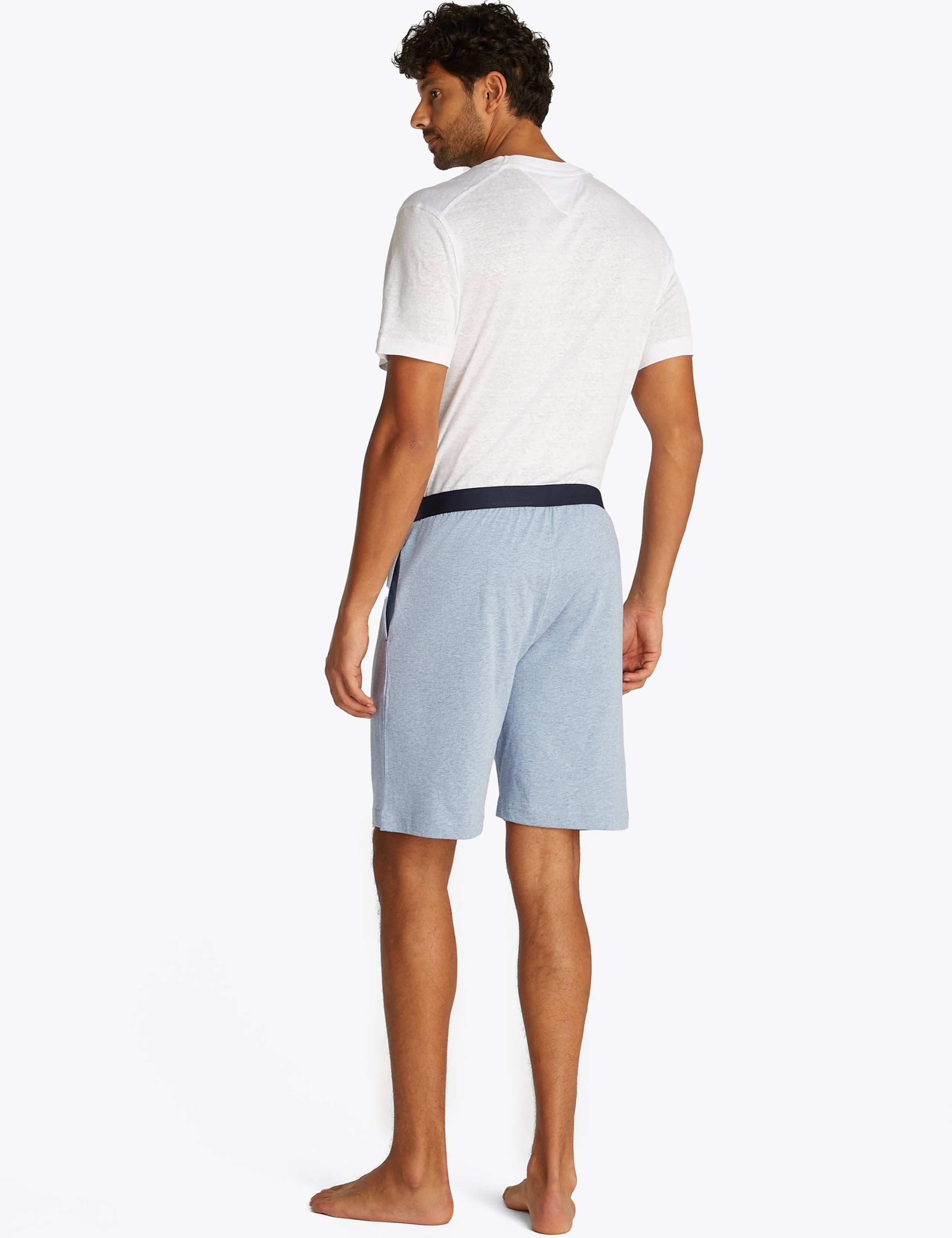 Original Pure Cotton Jersey Pyjama Shorts 3 of 5