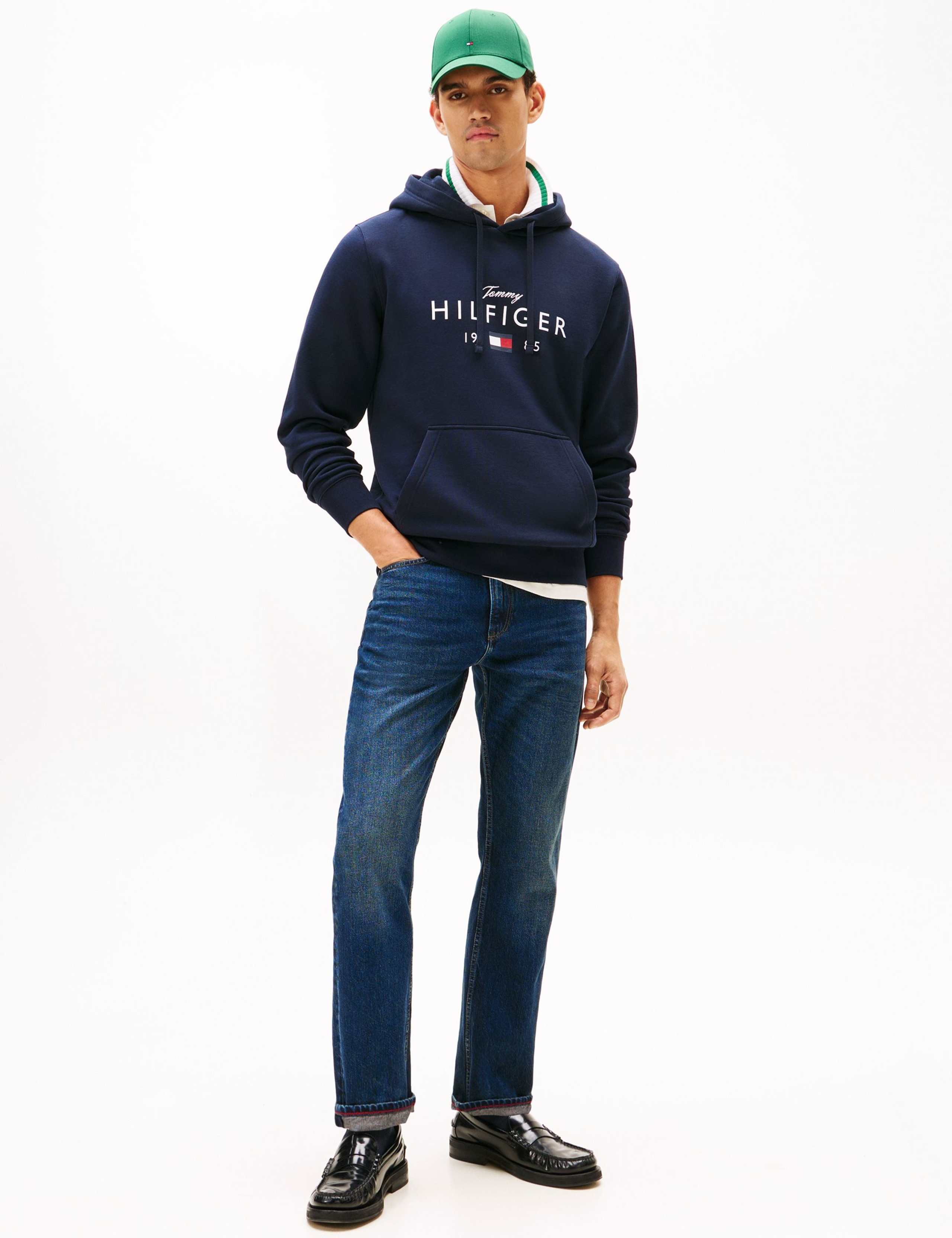 Brand Love Cotton Rich Logo Graphic Hoodie 3 of 5