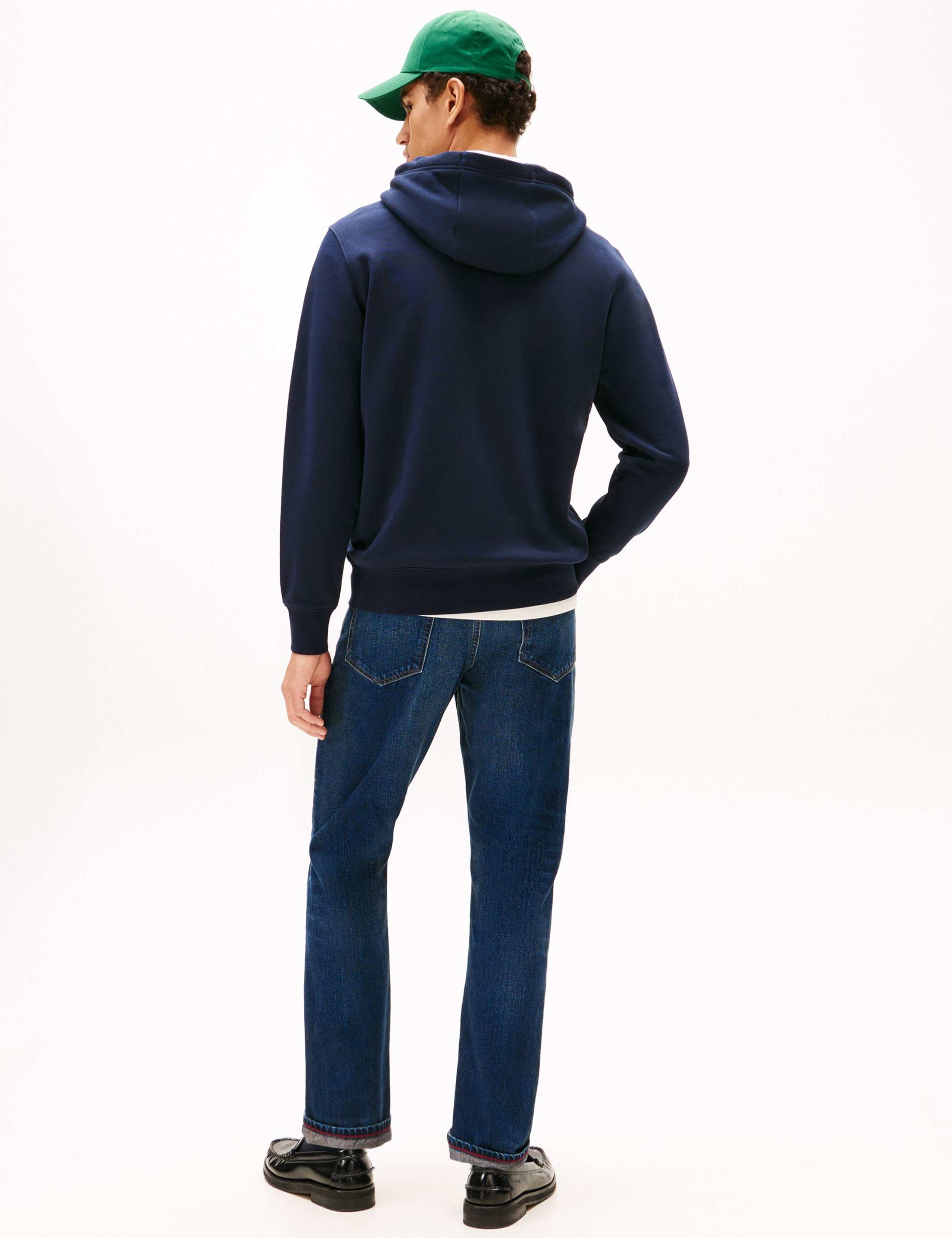 Brand Love Cotton Rich Logo Graphic Hoodie 4 of 5