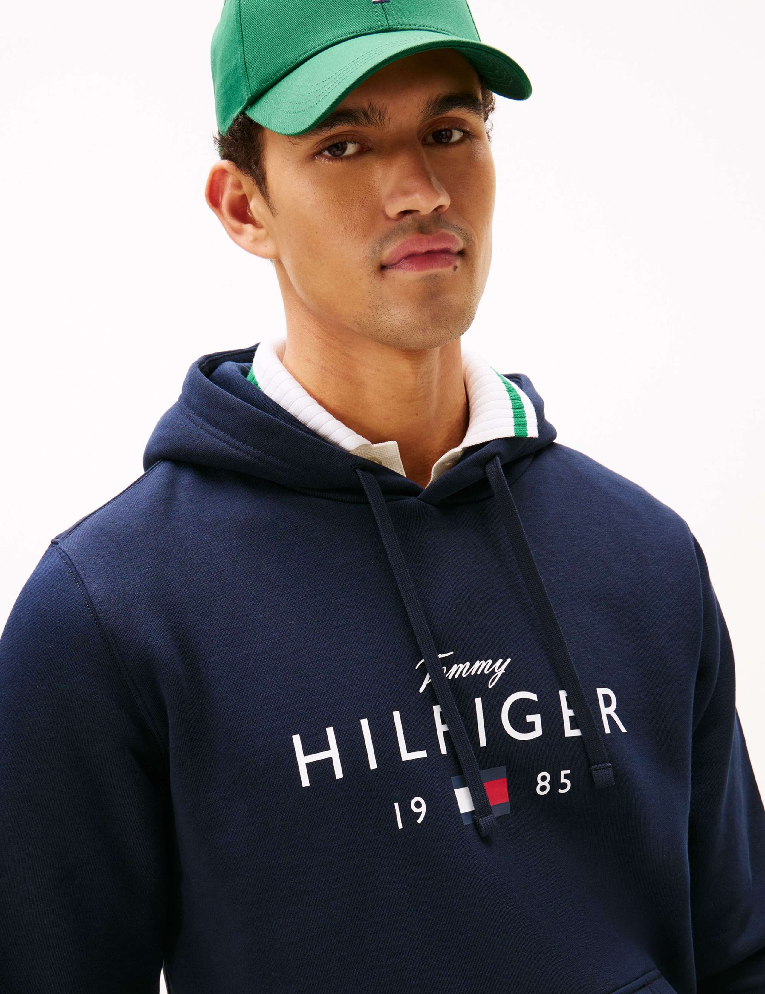 Brand Love Cotton Rich Logo Graphic Hoodie 5 of 5