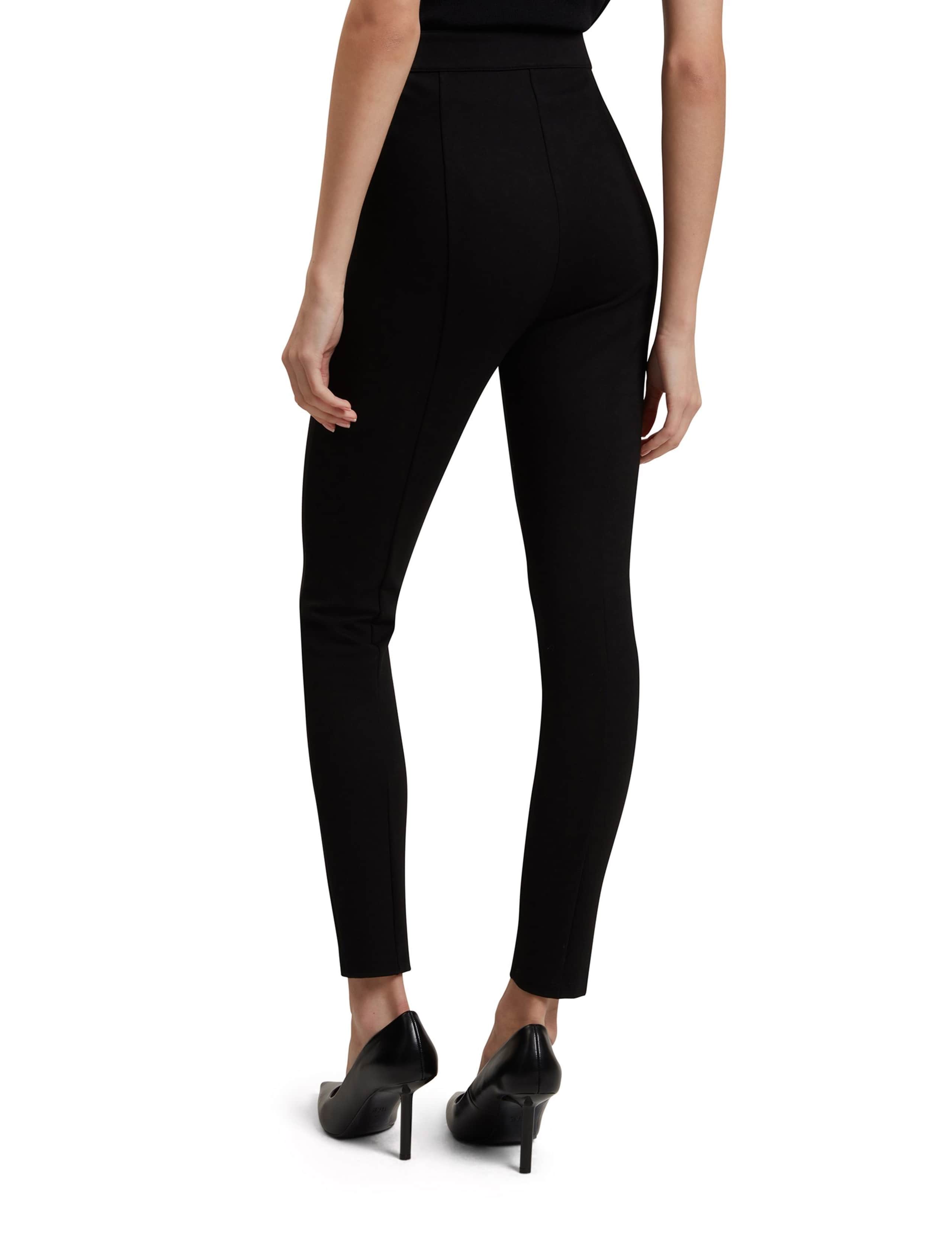 Jersey Fly Front Button Detail Leggings 4 of 6